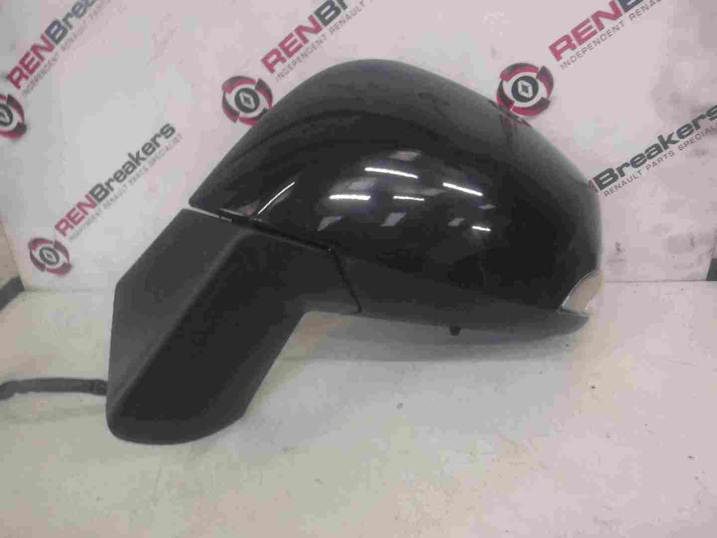 Renault Scenic MK3 2009-2016 Passenger NS Wing Mirror Black 676