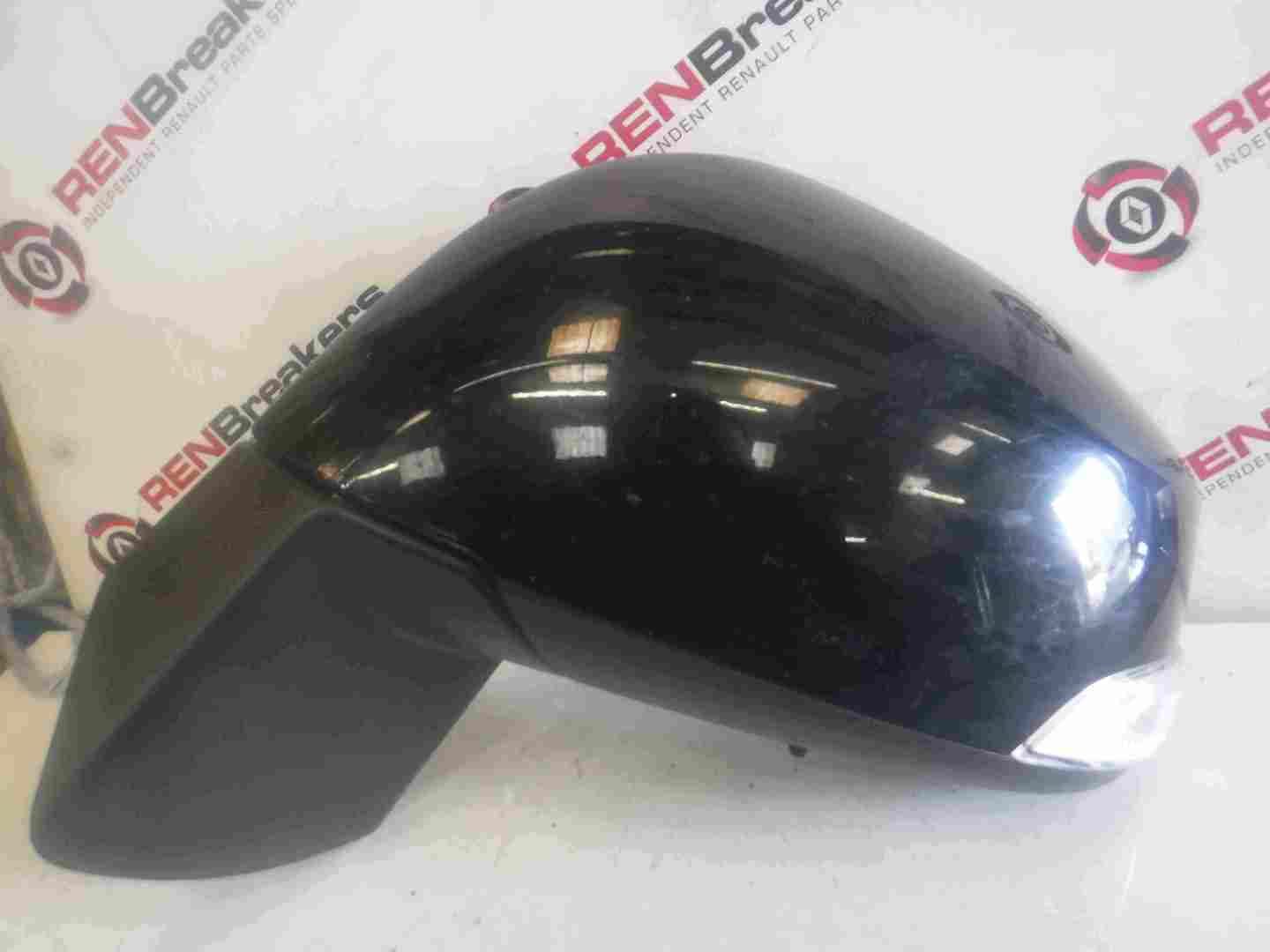Renault Scenic MK3 2009-2016 Passenger NS Wing Mirror Black TEGNE