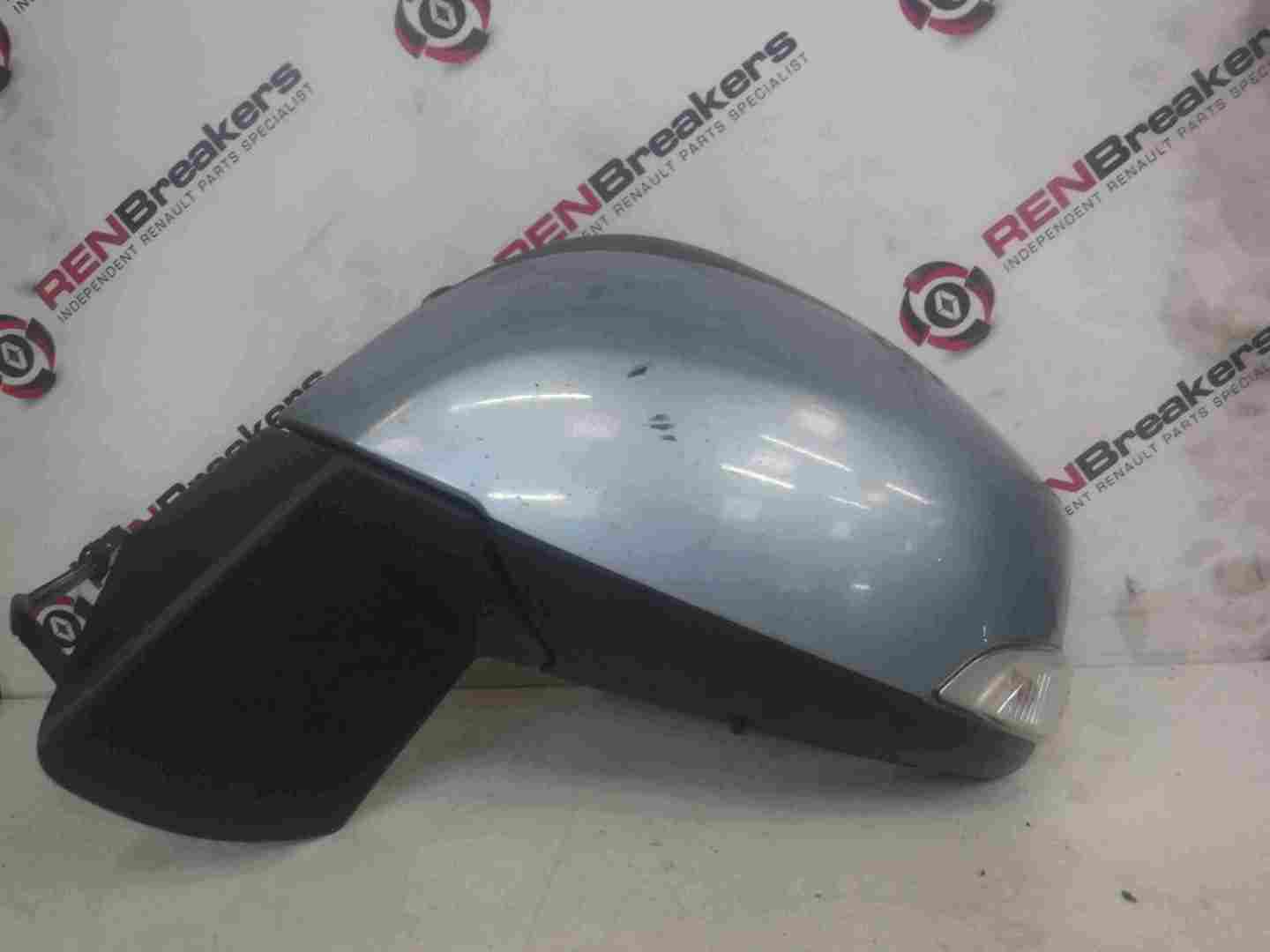 Renault Scenic MK3 2009-2016 Passenger NS Wing Mirror Purple Blue TERPA