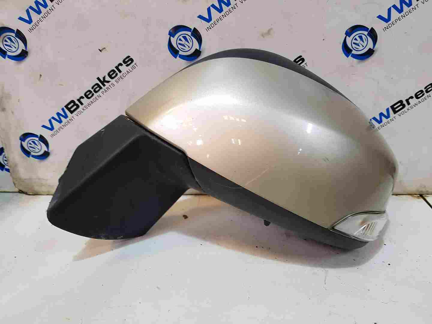 Renault Scenic MK3 2009-2016 Passenger Ns Wing Mirror Ted11 Nsf cracked