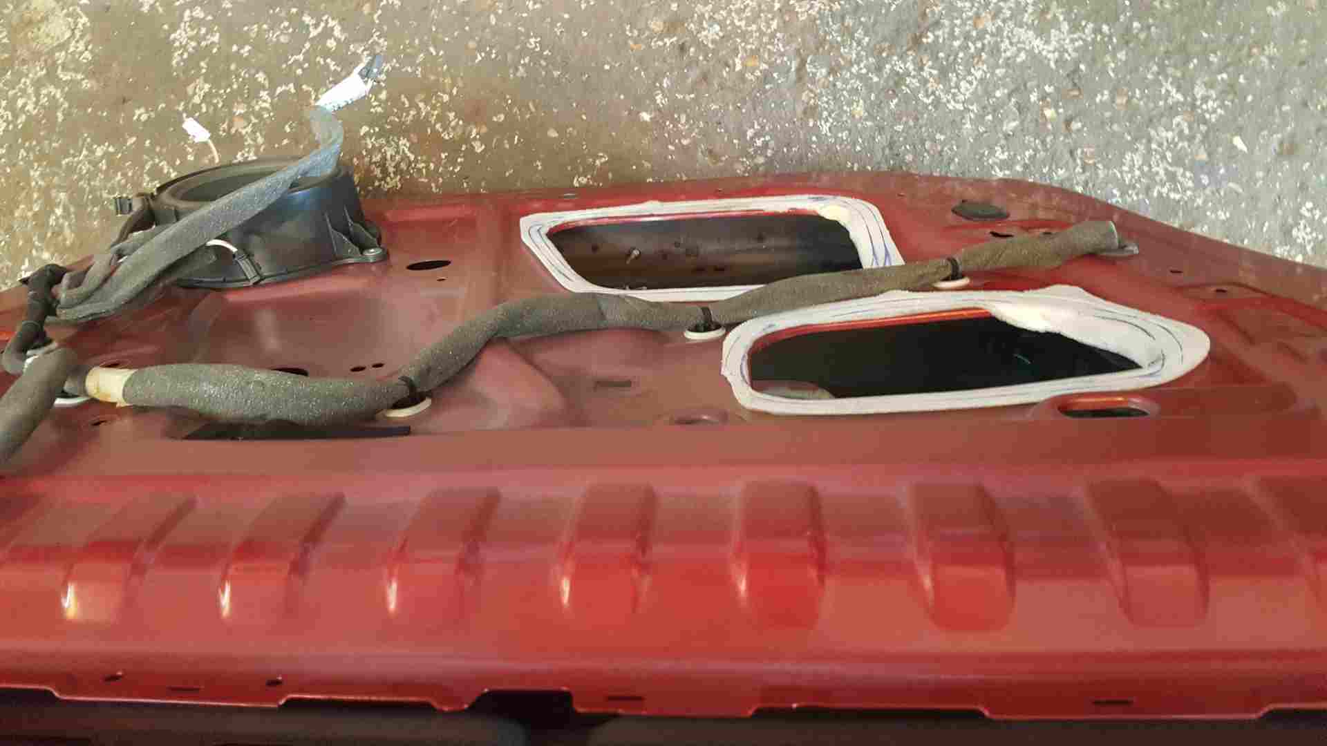 Renault Scenic MK3 2009-2016 Passenger NSF Front Door RED Tennj