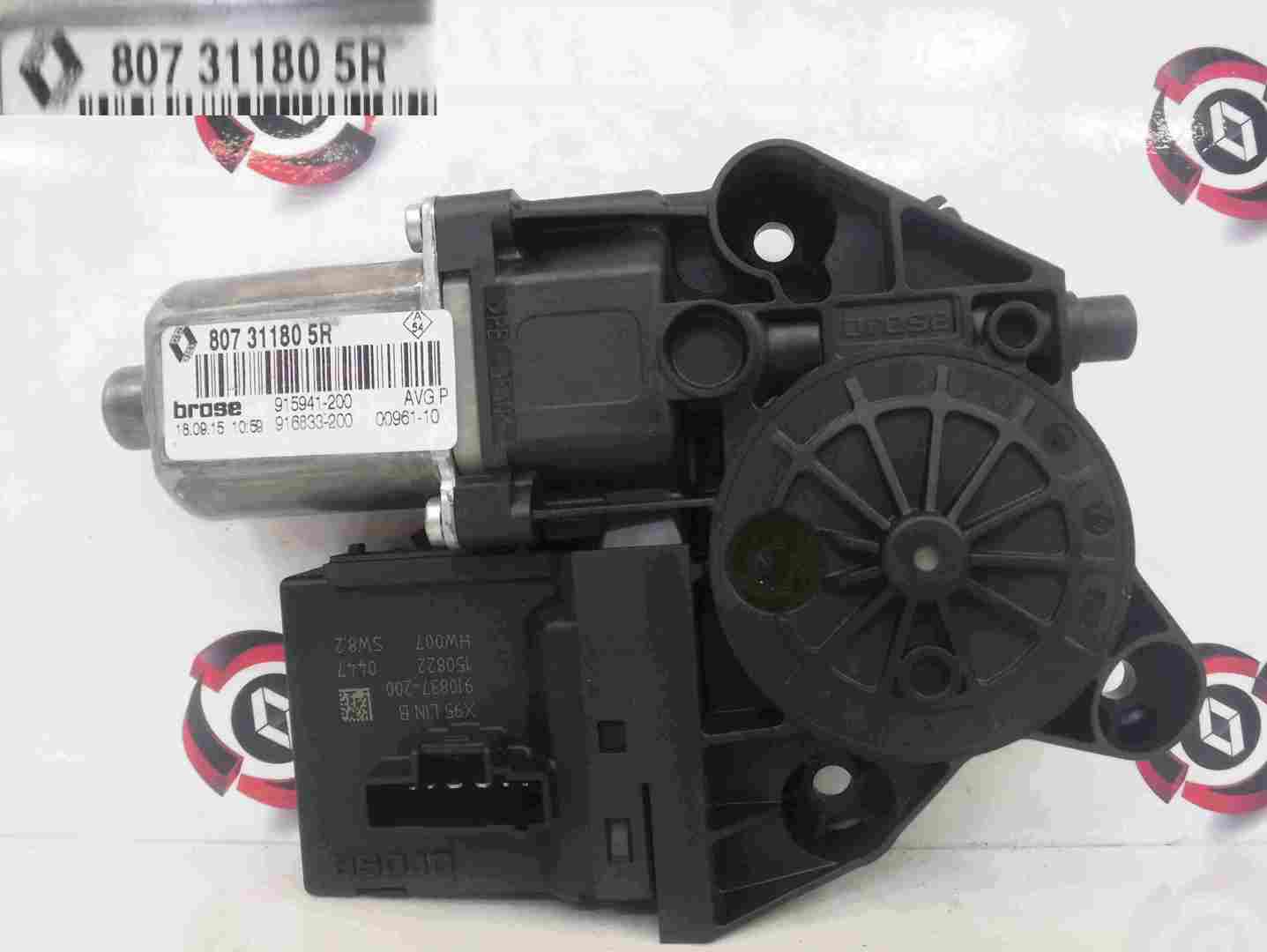 Renault Scenic MK3 2009-2016 Passenger NSF Front Window Motor 807311805R