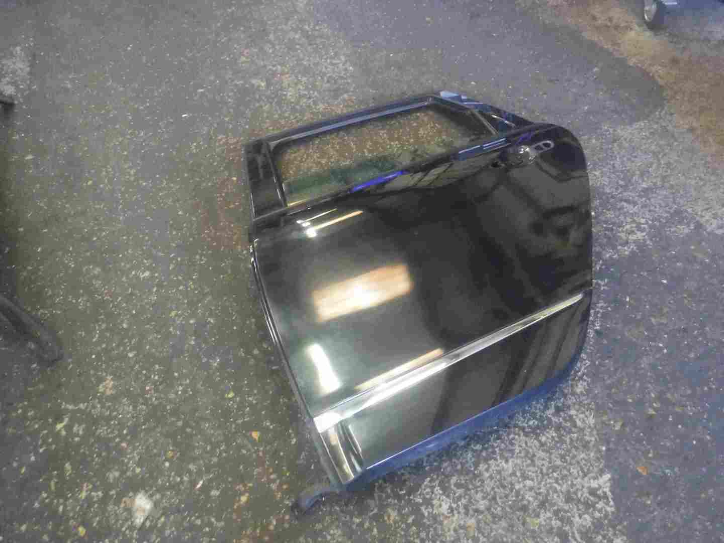 Renault Scenic MK3 2009-2016 Passenger NSR Rear Door Black TEGNE