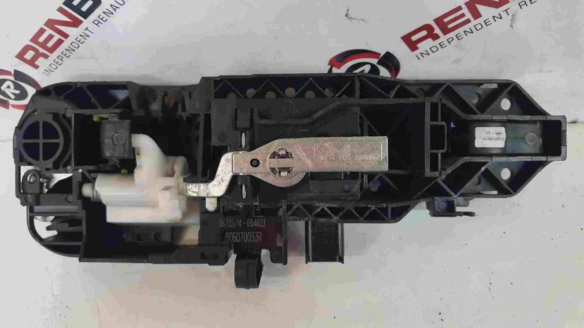 Renault Scenic MK3 2009-2016 Passenger NSR Rear Outer Handle Blue TERPB