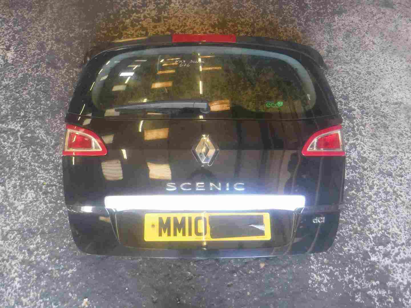 Renault Scenic MK3 2009-2016 Rear Tailgate Boot Black 676