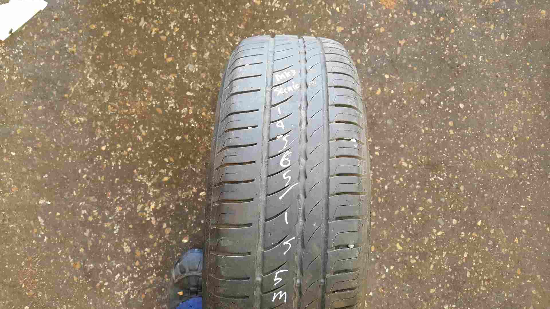 Renault Scenic MK3 2009-2016 Steel Wheel Rim + Tyre 195 65 15 5mm 3/5