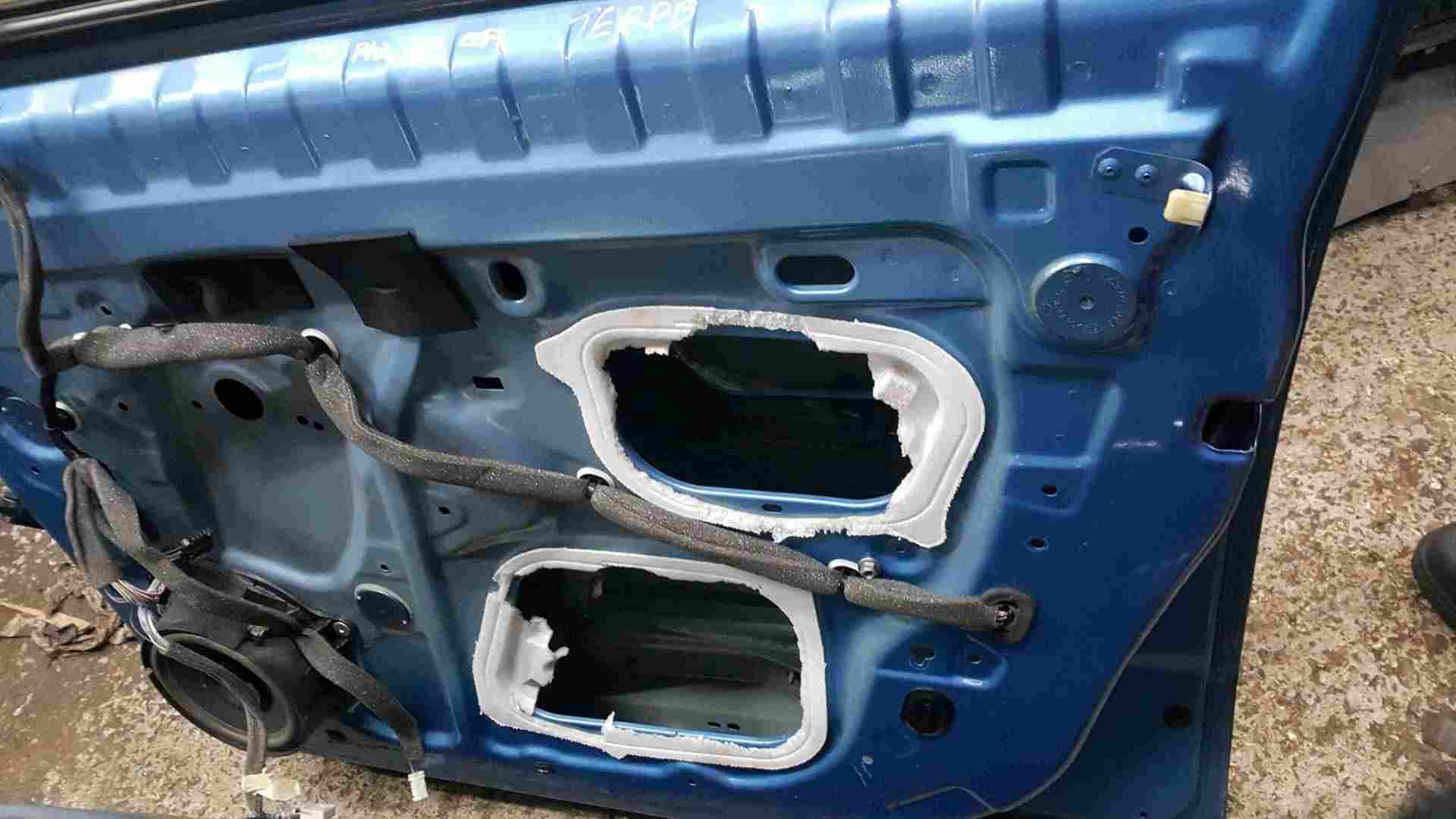 Thumb 2 Renault Scenic MK3 2013-2016 Drivers OSF Front Door Blue TERPB