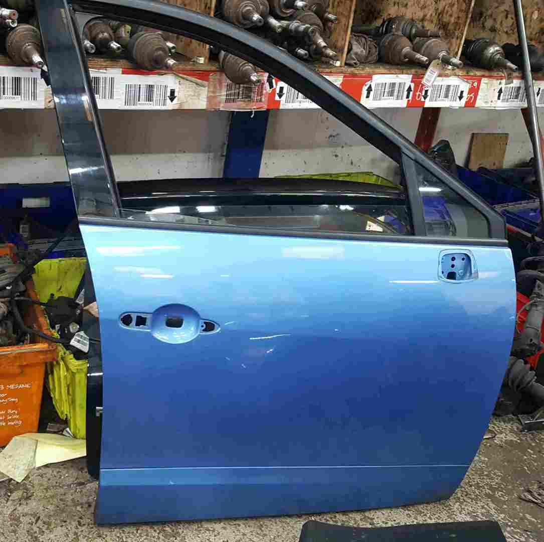Thumb 3 Renault Scenic MK3 2013-2016 Drivers OSF Front Door Blue TERPB