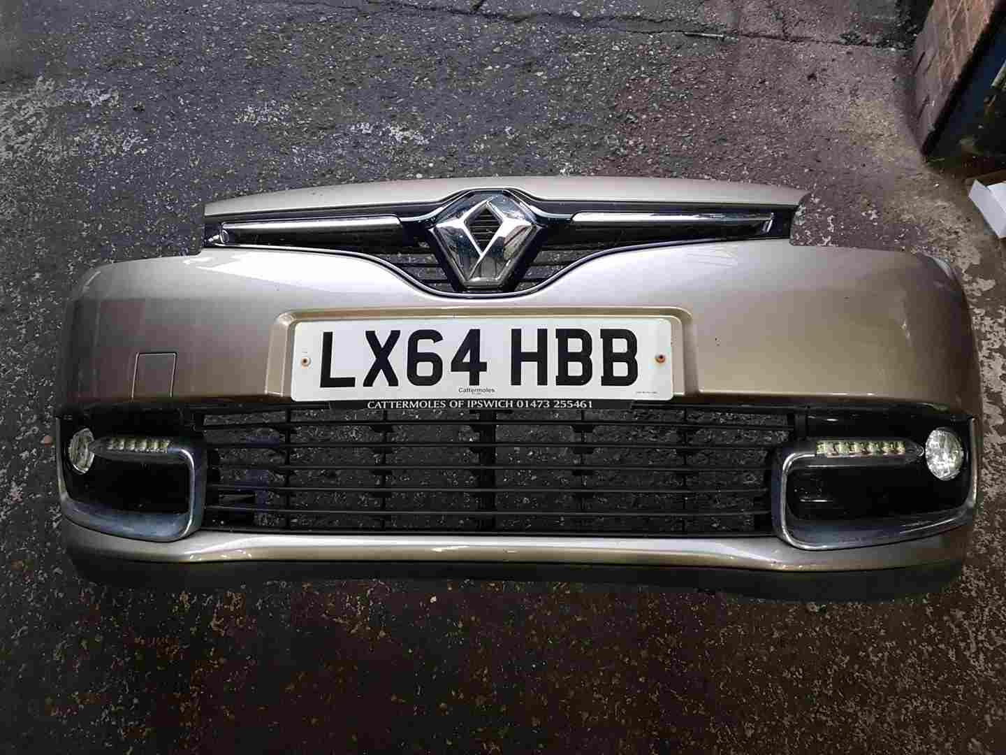 Thumb 6 Renault Scenic MK3 2013-2016 Front bumper Beige FACELIFT