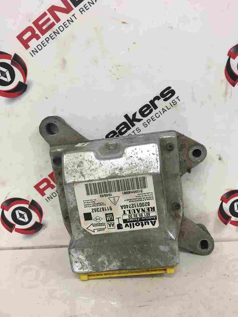 Renault Trafic 2001-2006 Airbag ECU Module Computer 8200112746A