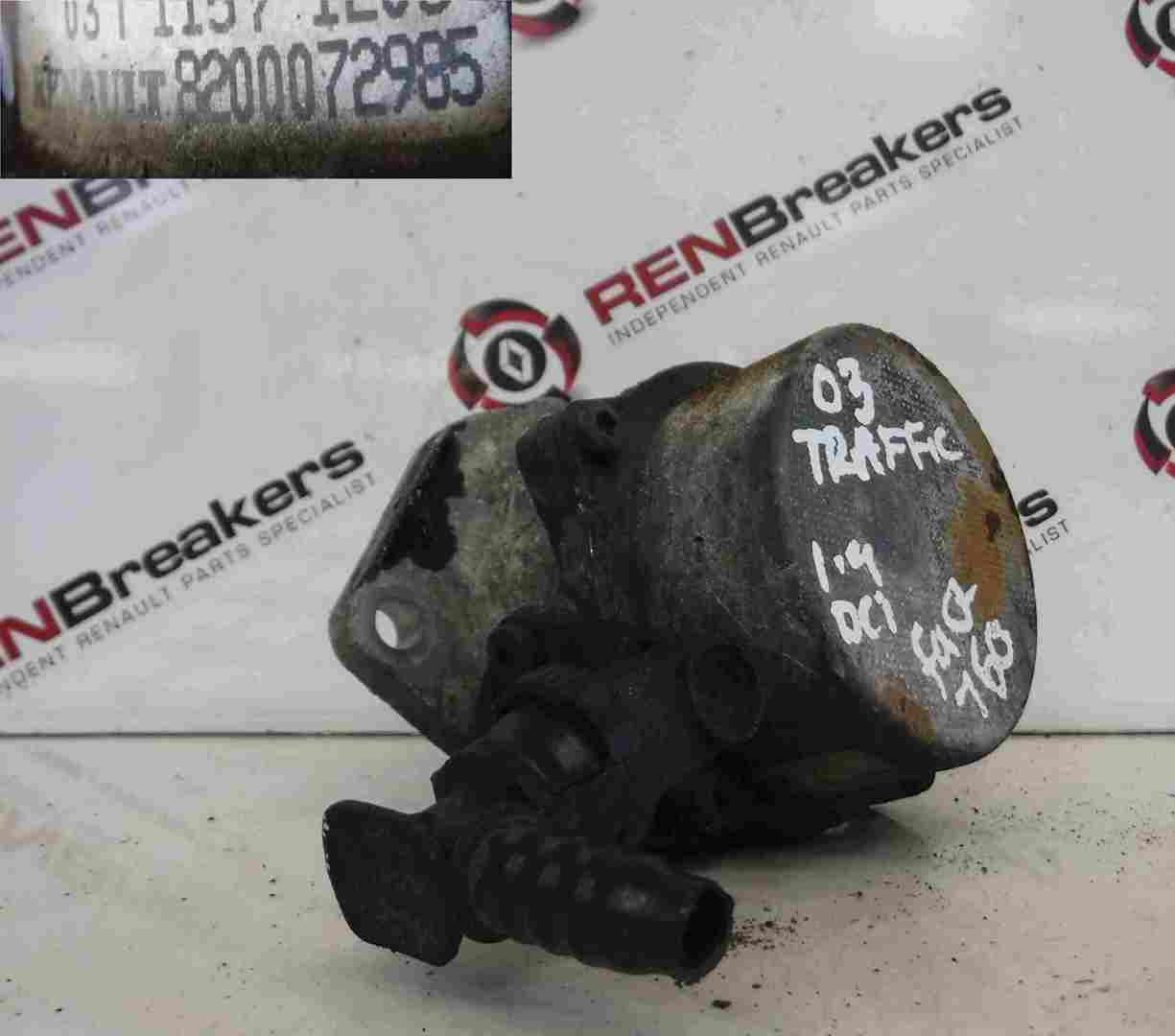Renault Trafic 2001-2006 Brake Vacuum Pipe