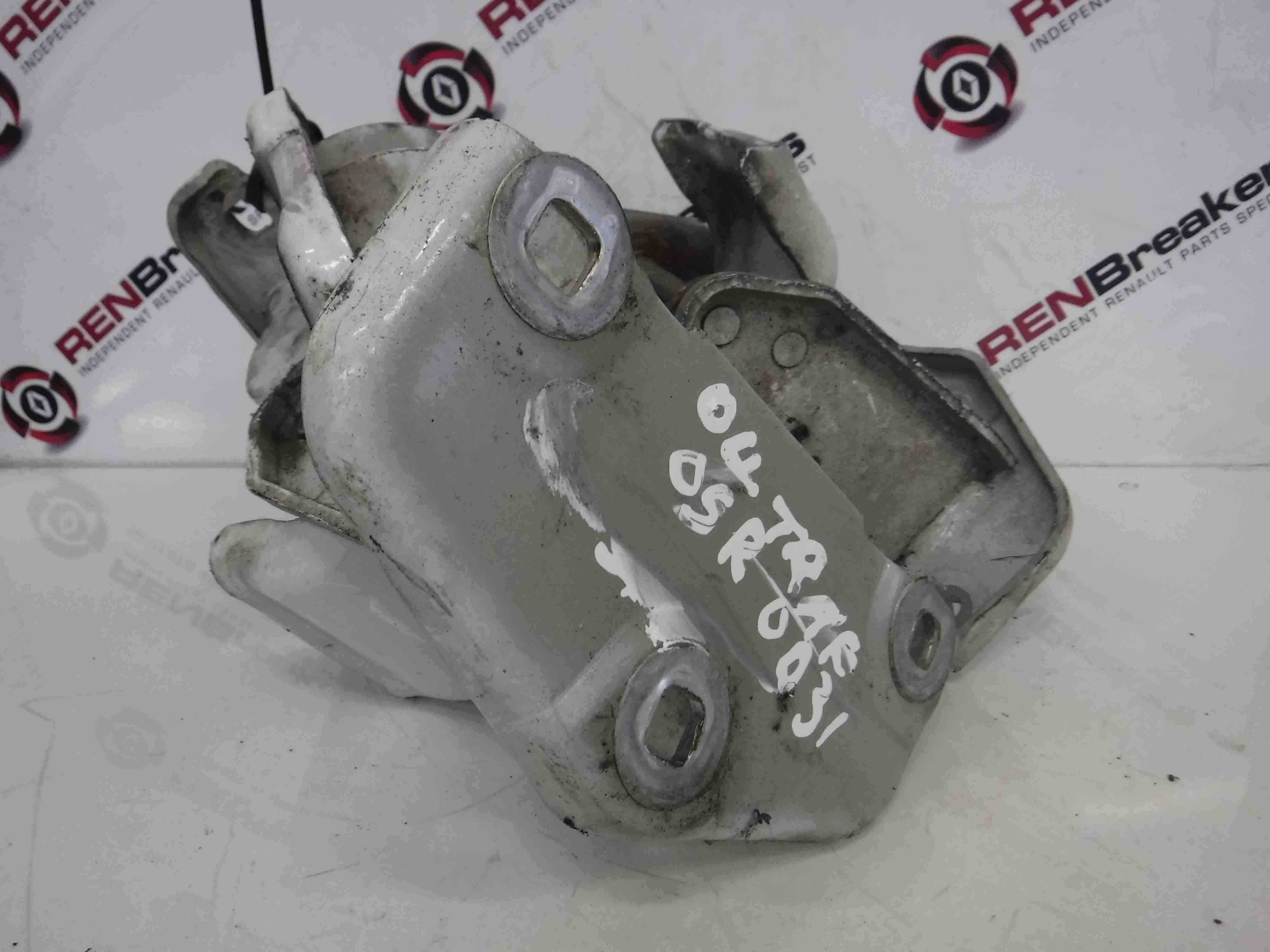 Renault Trafic 2001-2006 Drivers OSR Rear Door Hinges White OD31 top bottom