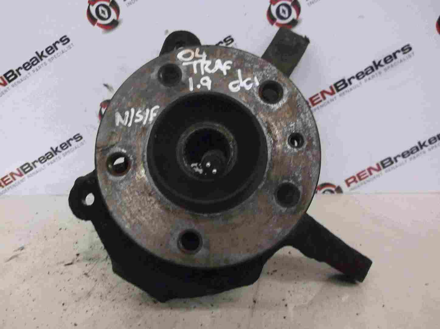 Renault Trafic 2001-2006 Passenger NSF Front 1.9 dCi Wheel Hub + ABS Sensor 