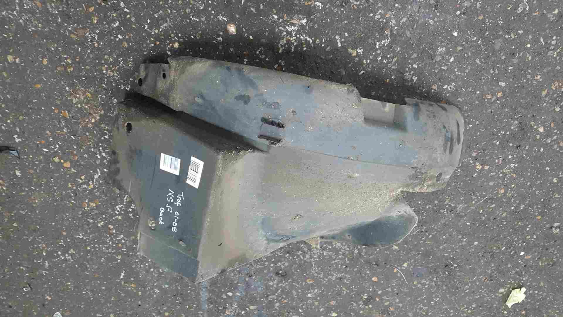 Renault Trafic 2001-2006 Passenger NSF Front Arch Liner Back Part