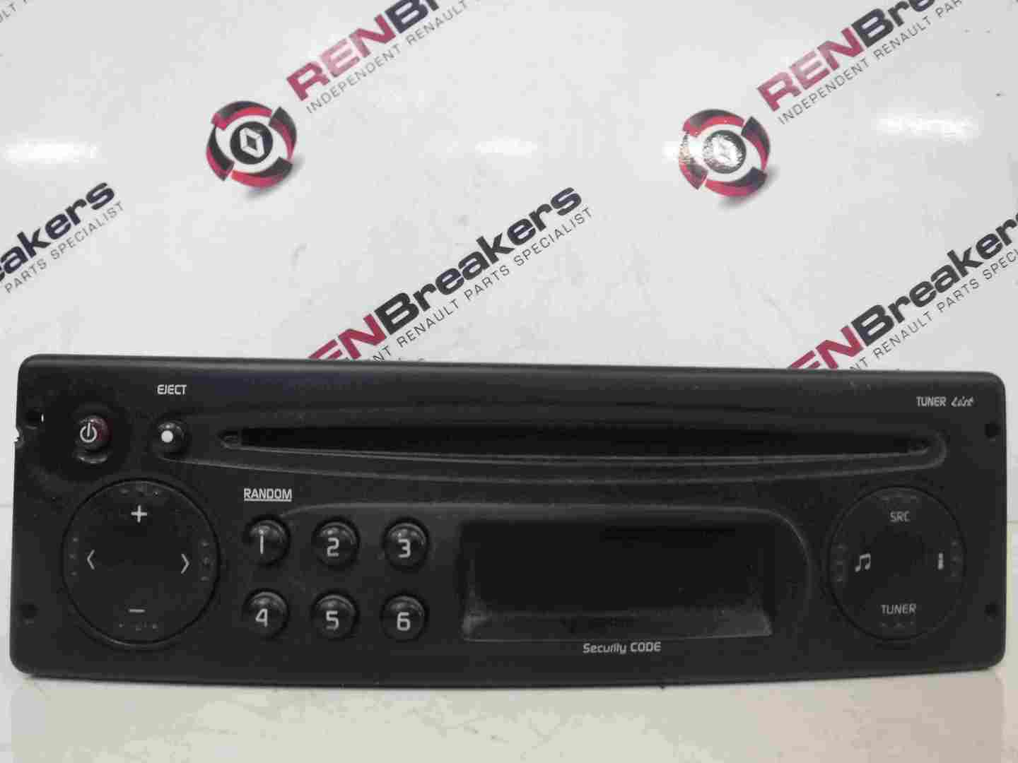 Renault Trafic 2001-2006 Radio Cd Player Tuner List 8200057672