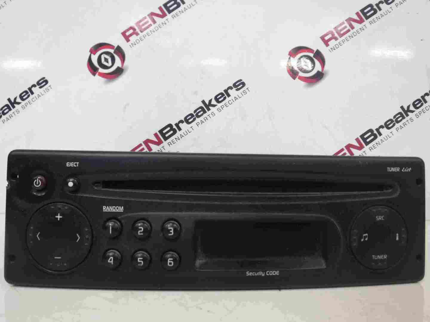 Renault Trafic 2001-2006 Radio Cd Player Tuner List - Store - Renault  Breakers - Used Renault Car Parts & Spares Specialist