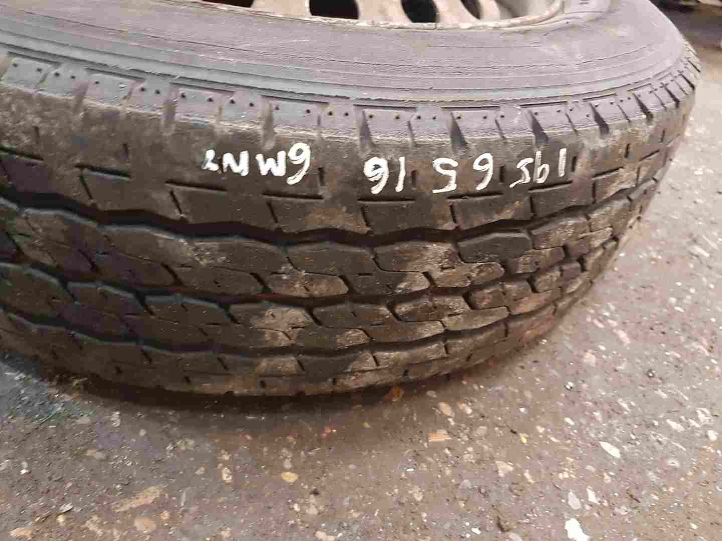 Thumb 3 Renault Trafic 2001-2006 Spare Steel Wheel 16Inch 195 65 16 6Mm 3/5