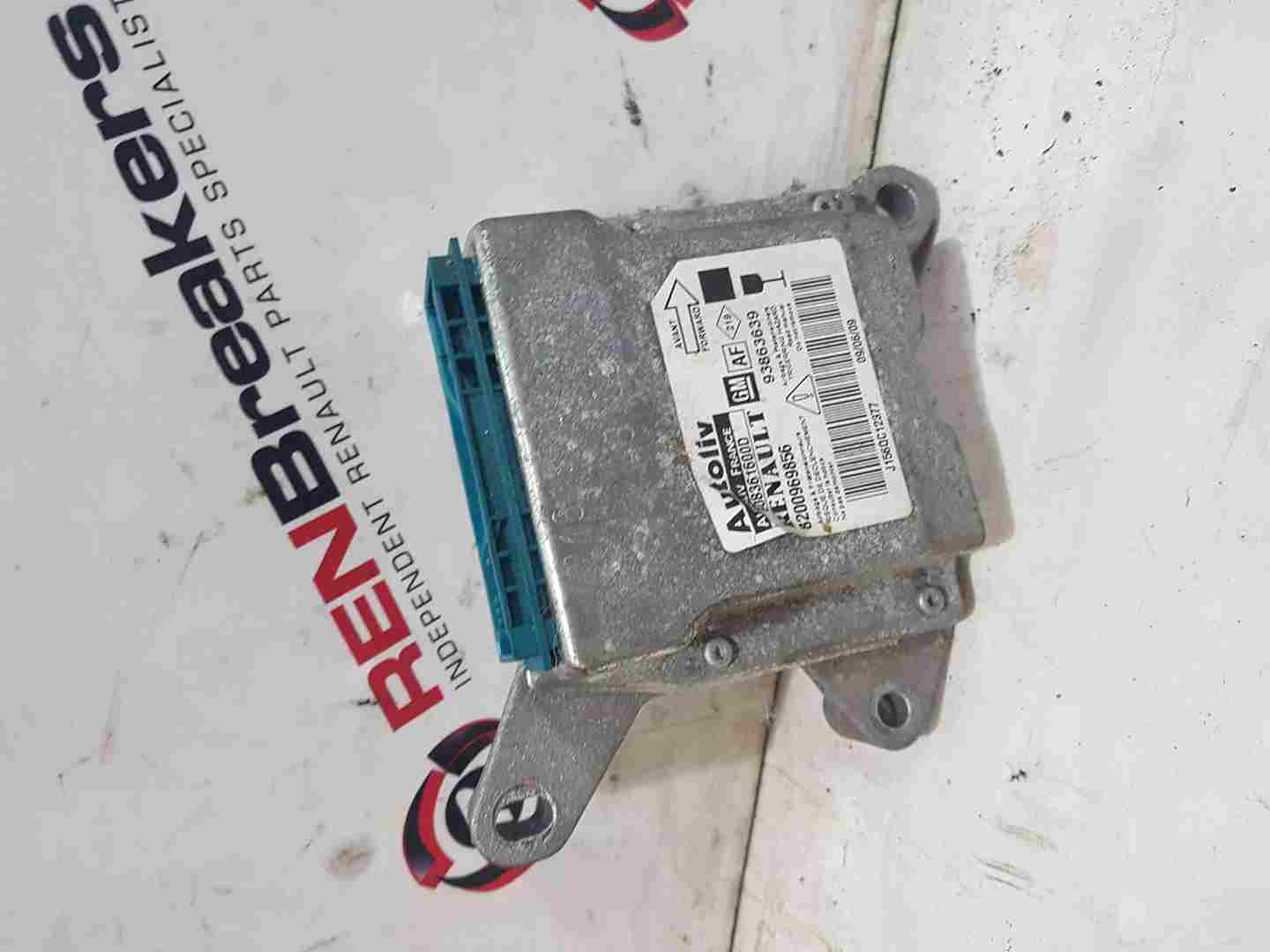 Renault Trafic MK2 2001-2014 Airbag ECU Module Computer 8200969856