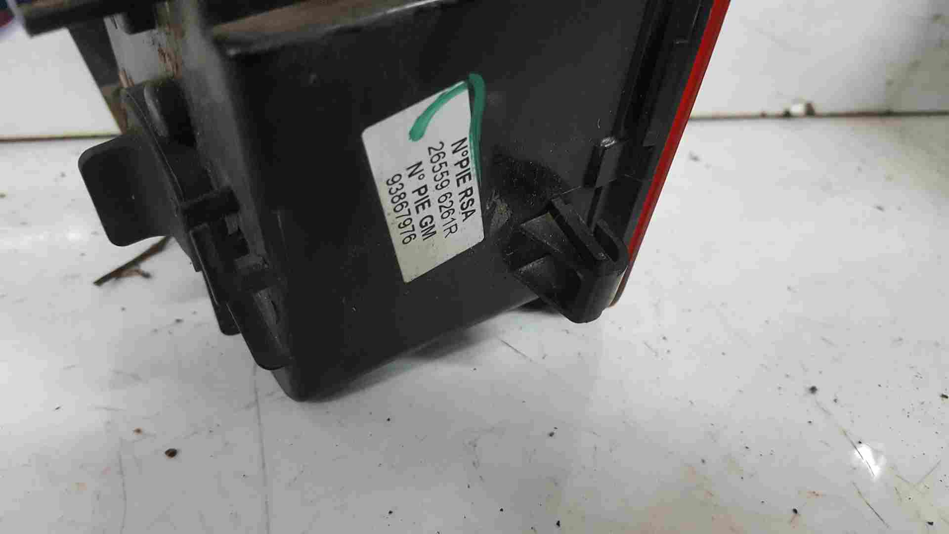Renault Trafic MK3 2014-2018 NSR Ns Rear Reverse Fog Tail Light Vivaro
