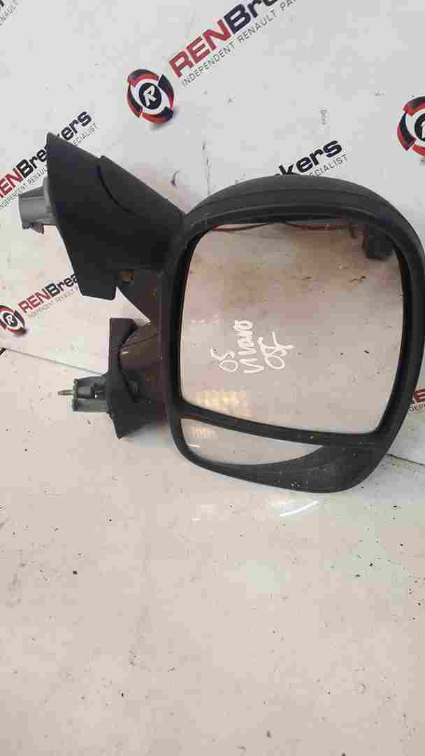 Thumb 4 Renault Trafic Vivaro MK2 2001-2006 OSF Os Wing Mirror Black  
