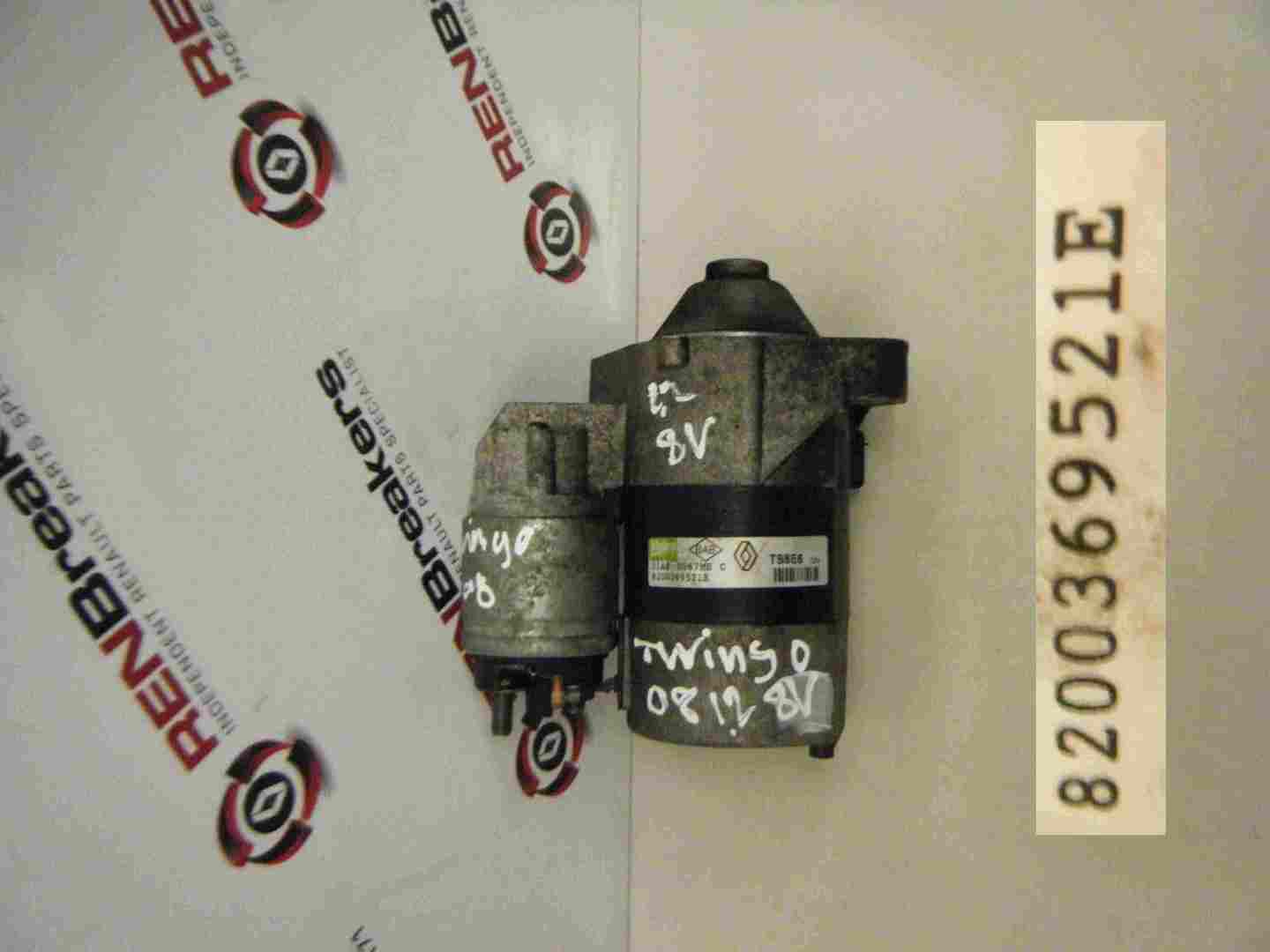 Renault Twingo 2007-2011 1.2 16v Starter Motor 8200369521