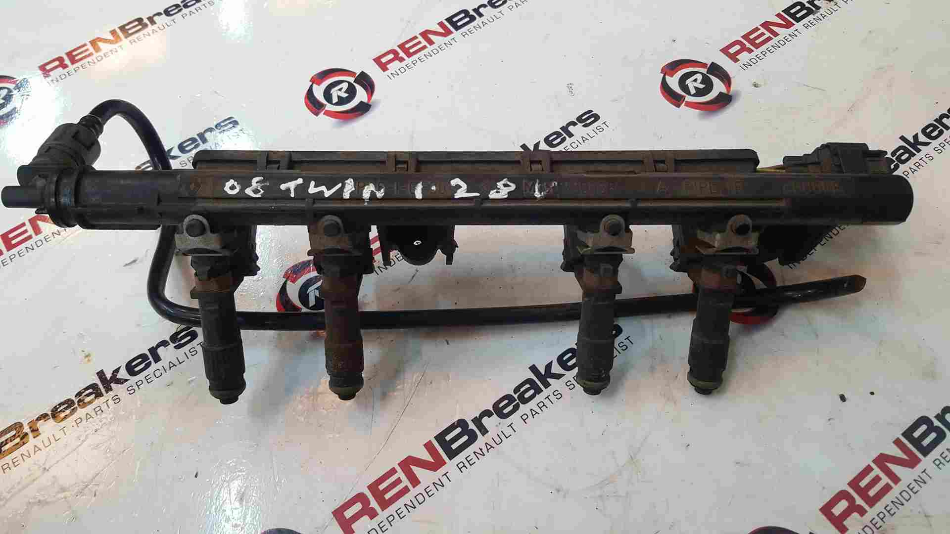 Thumb 4 Renault Twingo 2007-2011 1.2 8V Fuel Injectors  SET Rail D7F800 8200365996