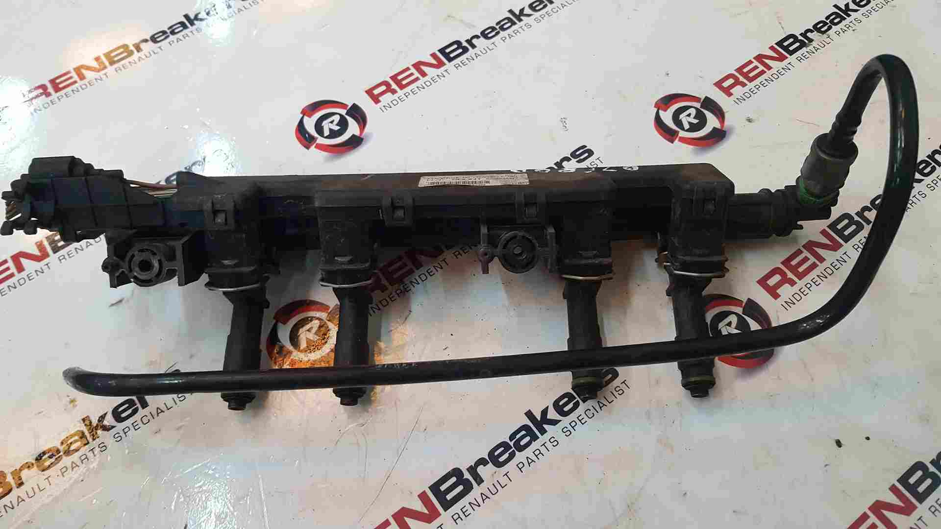 Thumb 3 Renault Twingo 2007-2011 1.2 8V Fuel Injectors  SET Rail D7F800 8200365996