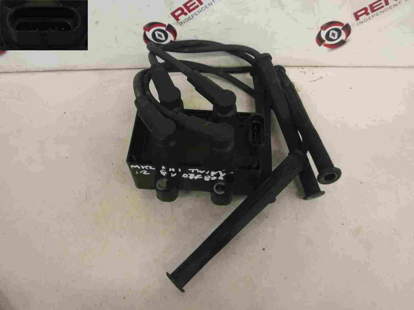 Renault Twingo 2007-2011 1.2 8v Ignition Coil Pack + Leads 7700274008 7700873701