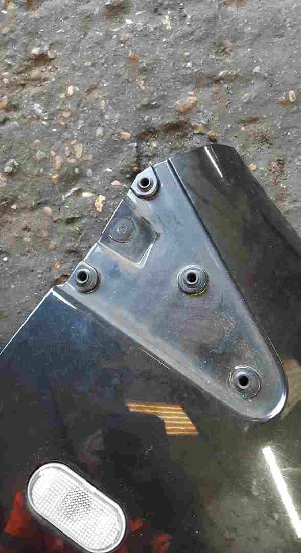 Renault Twingo 2007-2011 Drivers OS Wing Black 676