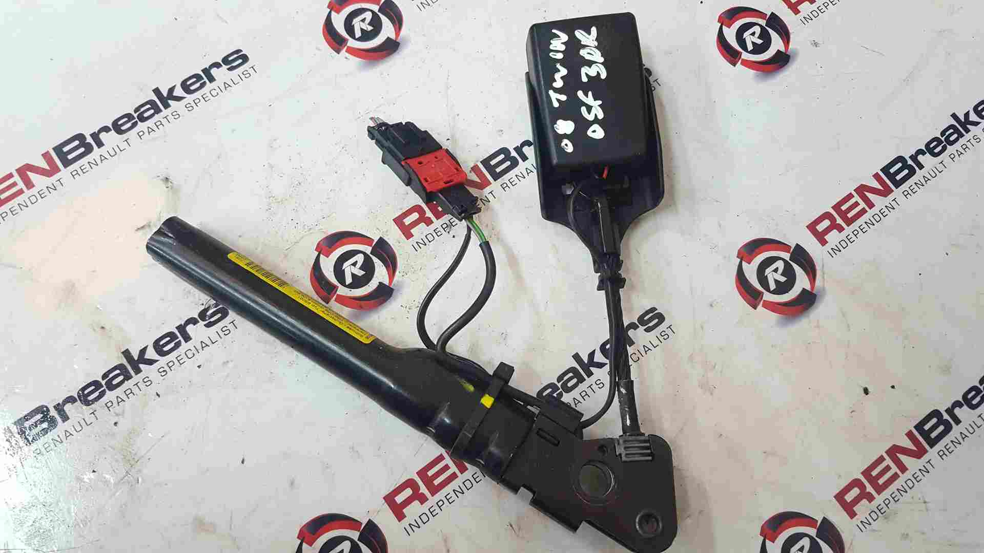 Renault Twingo 2007-2014 Drivers OSF Front Seat Buckle Clip Anchor RED 