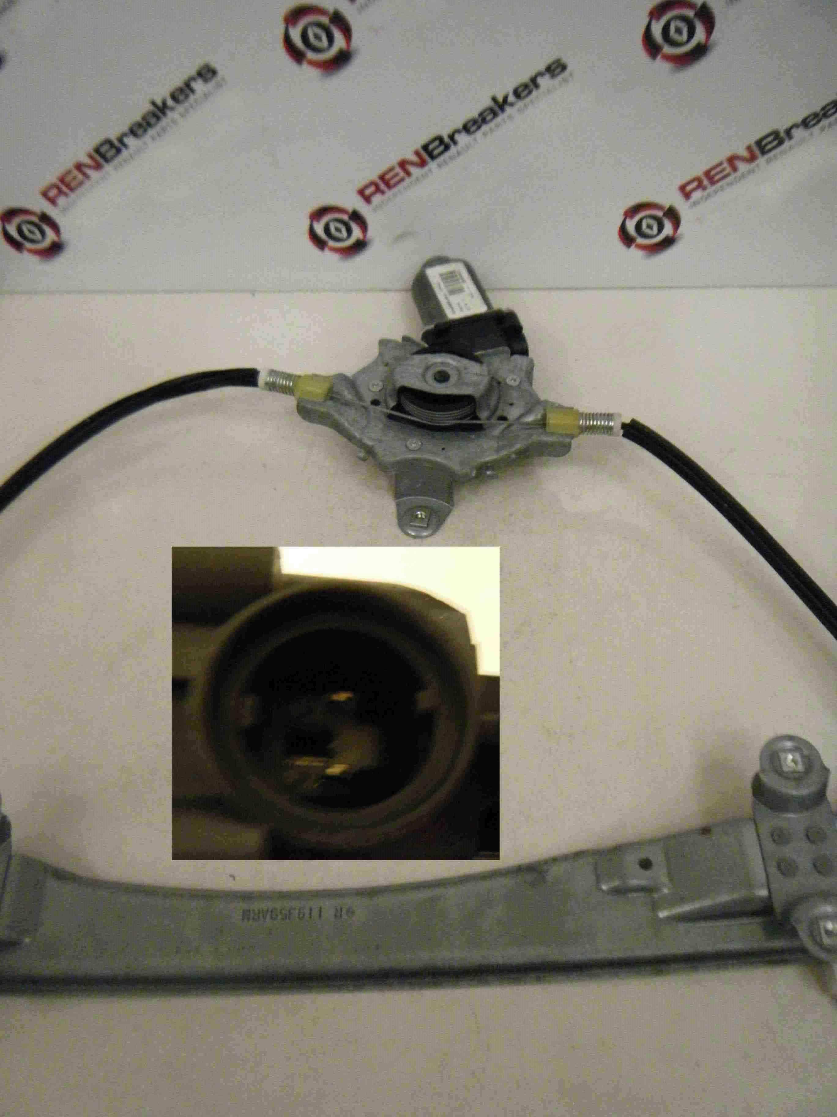 Renault Twingo 2007-2011 Drivers OSF Front Window Motor Regulator REG 3Dr