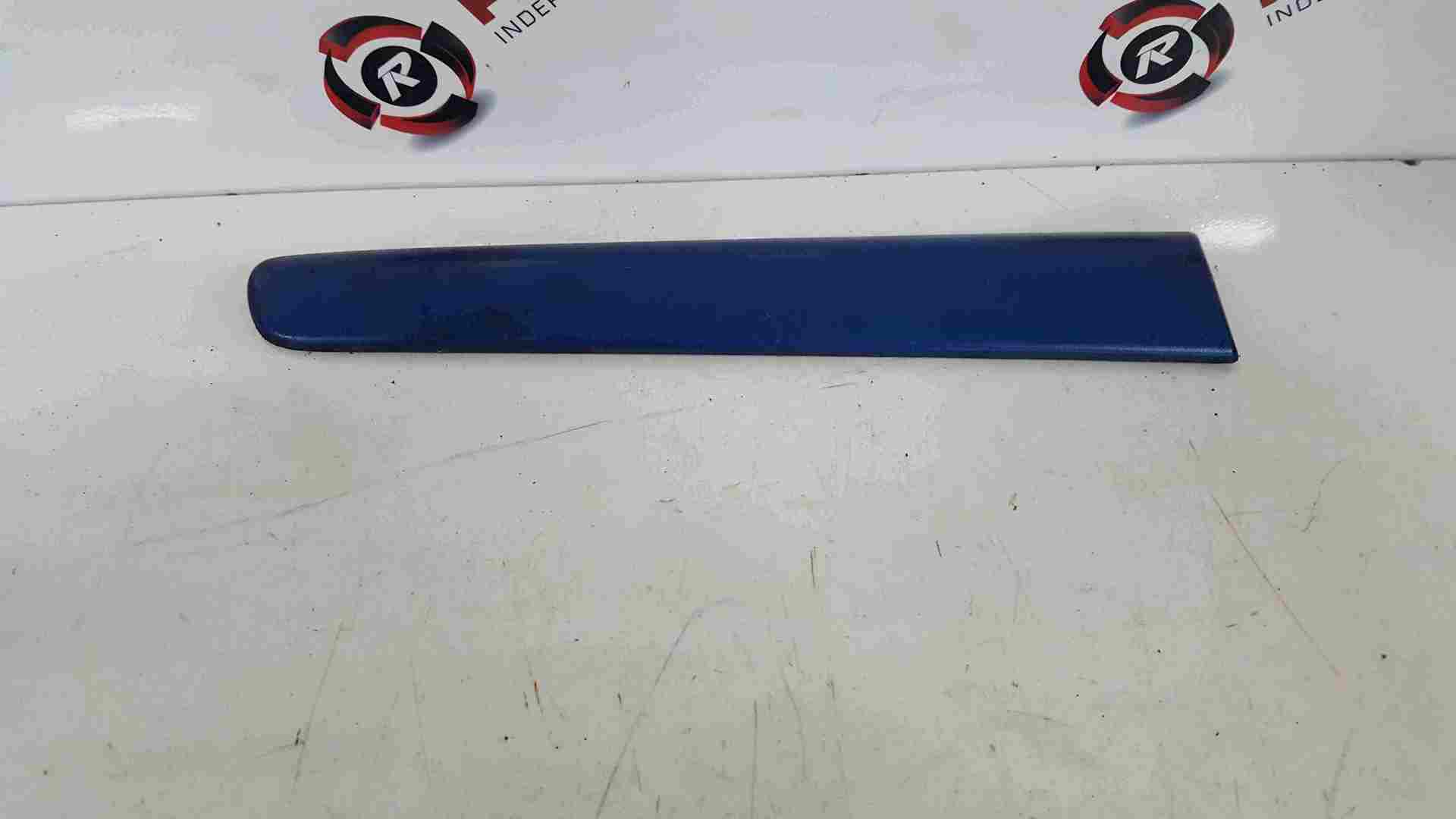 Thumb 3 Renault Twingo 2007-2011 Drivers OSR Rear Door Moulding Trim Blue TERNA