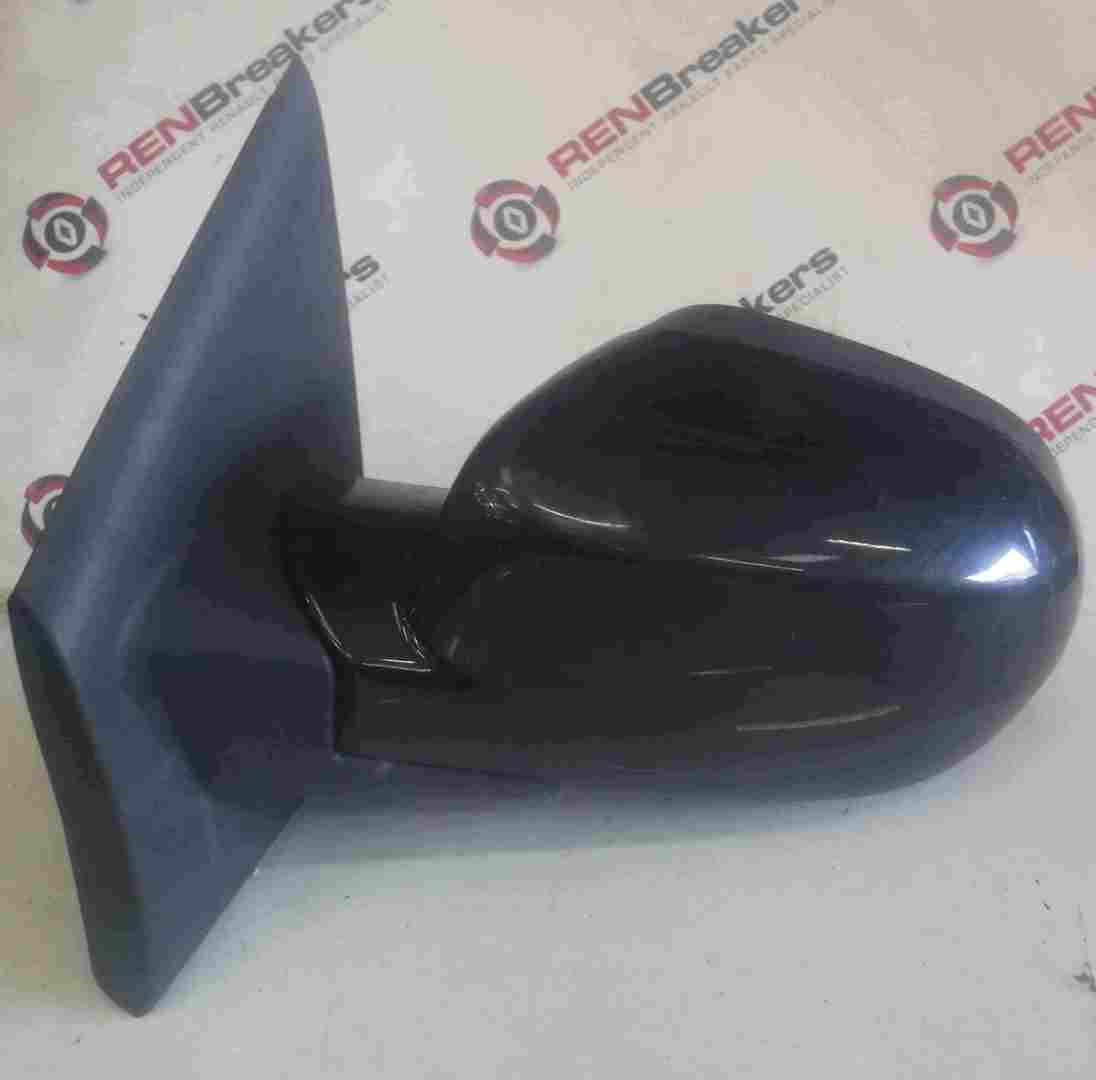 Renault Twingo 2011-2014 Passenger NS Wing Mirror Black 676