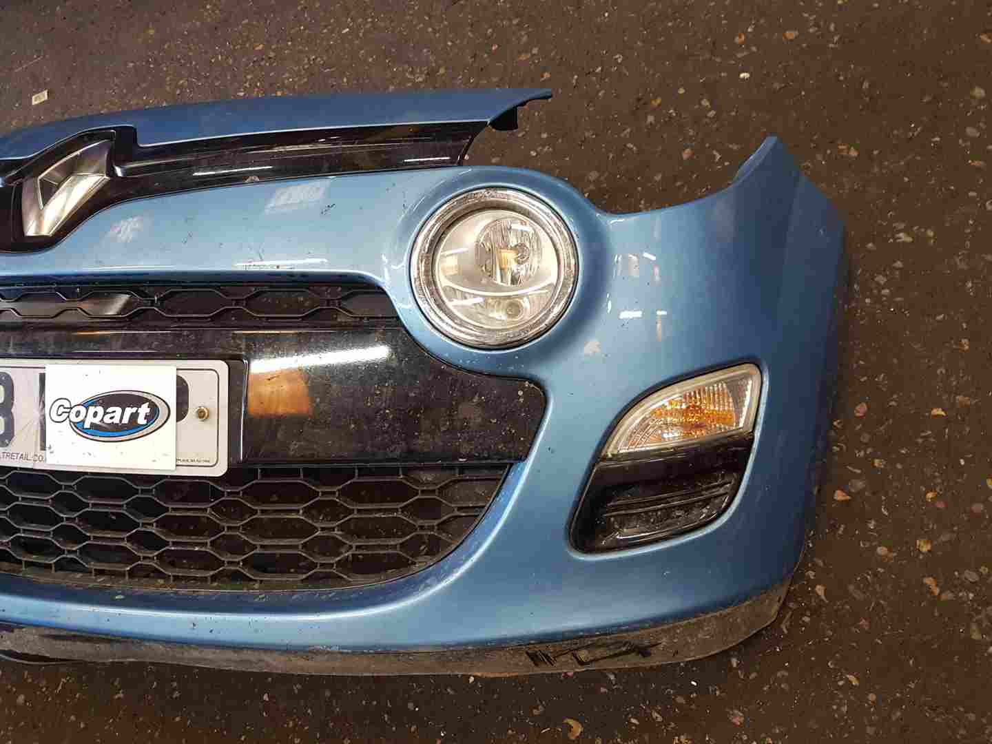 Thumb 7 Renault Twingo 2011-2014 Front Bumper Blue Terpb