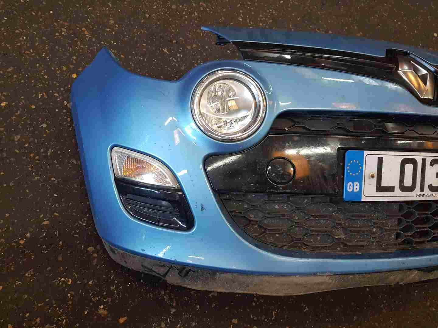 Thumb 6 Renault Twingo 2011-2014 Front Bumper Blue Terpb