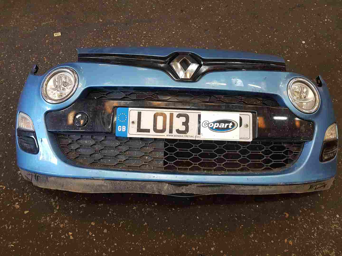 Thumb 5 Renault Twingo 2011-2014 Front Bumper Blue Terpb