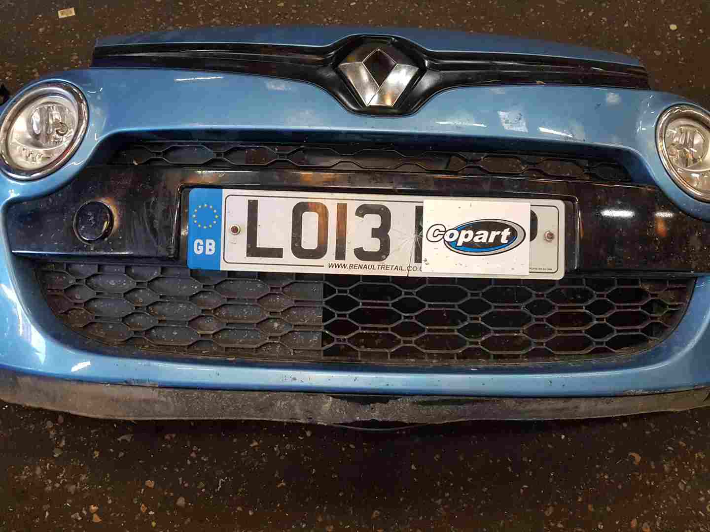 Thumb 4 Renault Twingo 2011-2014 Front Bumper Blue Terpb