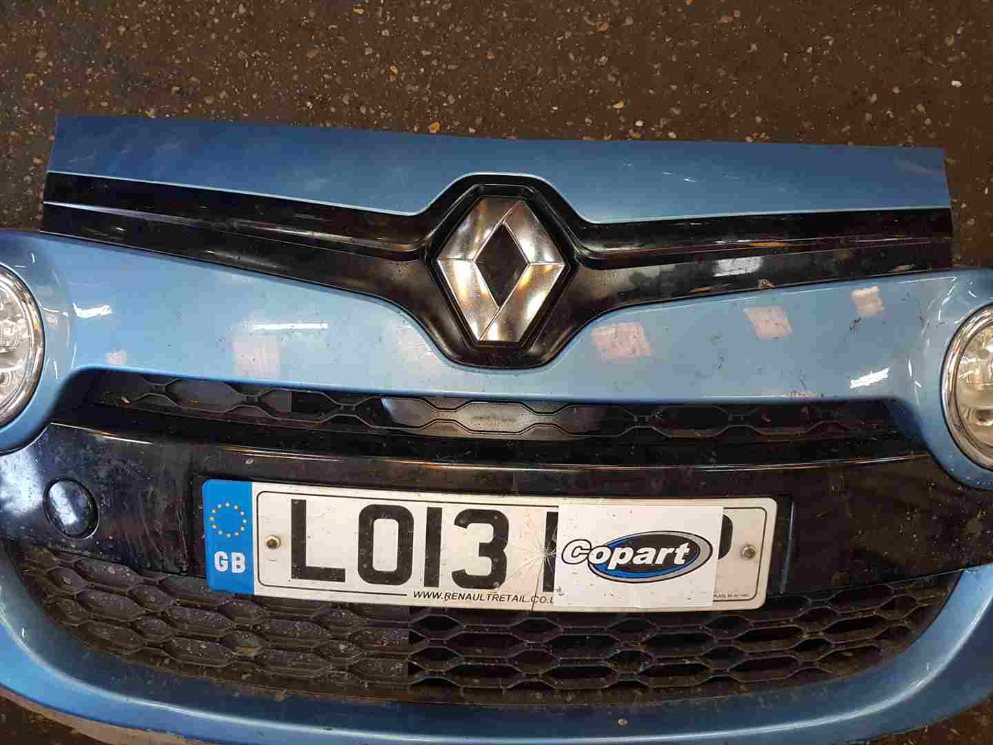 Thumb 2 Renault Twingo 2011-2014 Front Bumper Blue Terpb