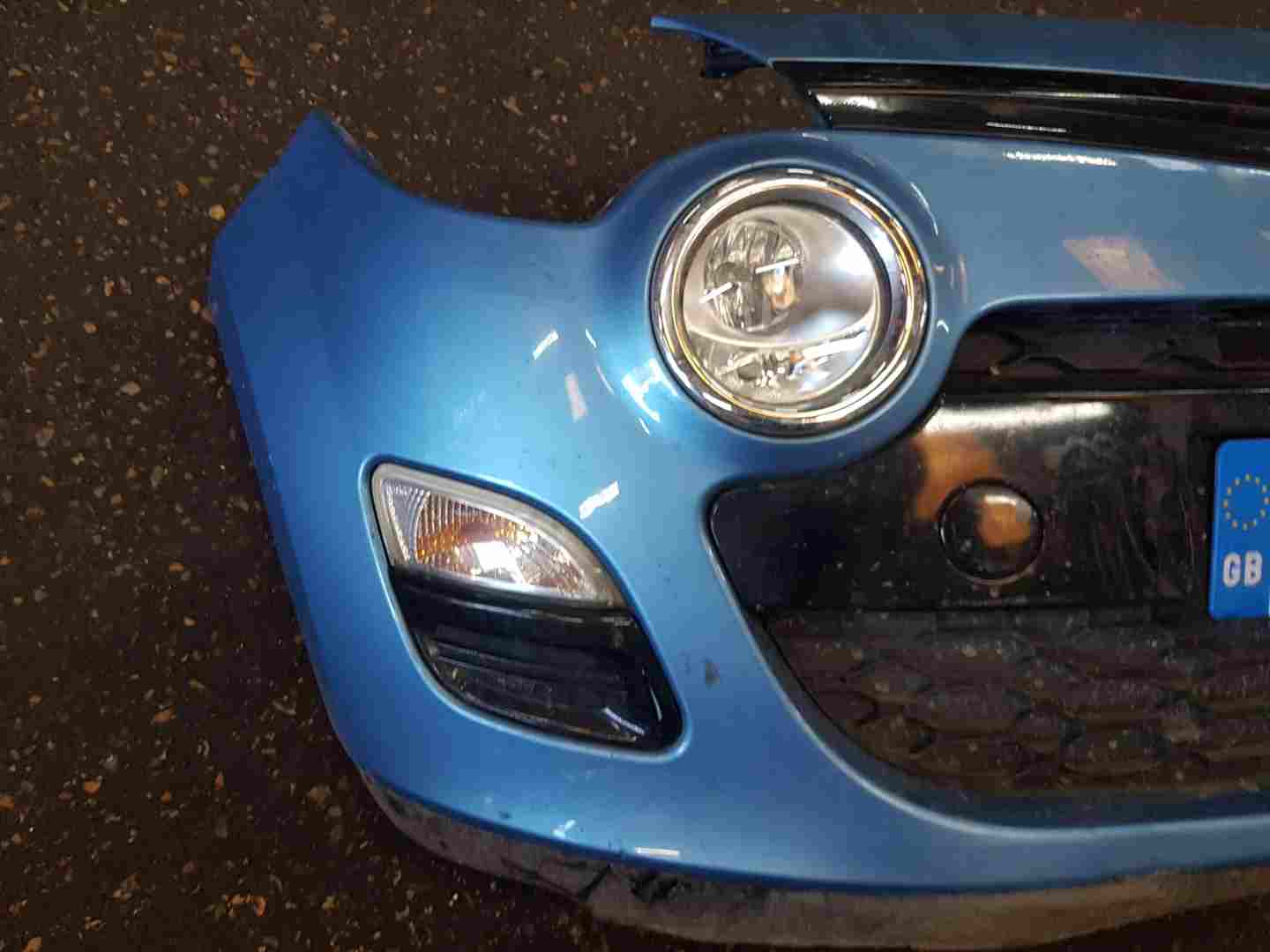 Renault Twingo 2011-2014 Front Bumper Blue Terpb