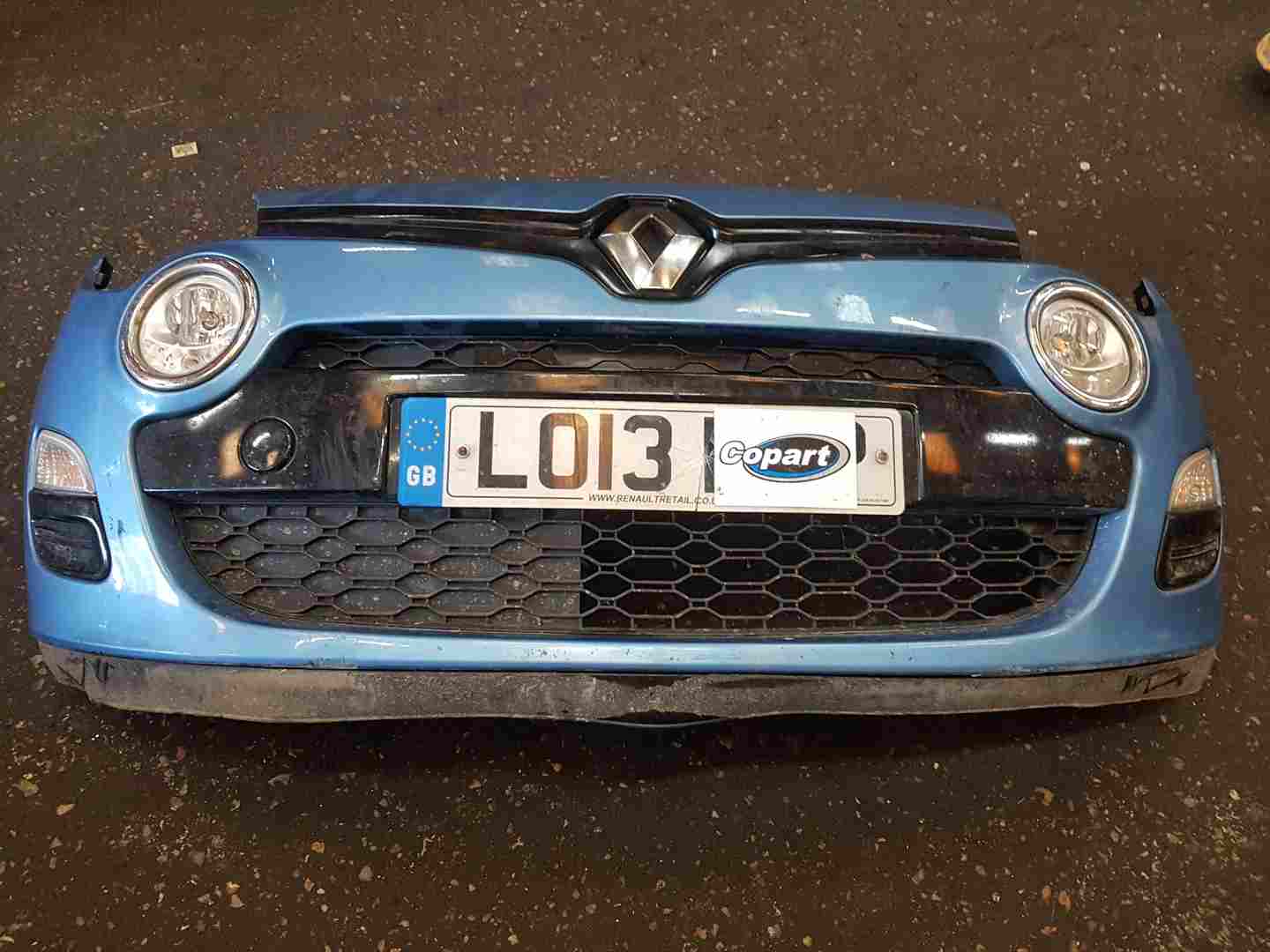 Thumb 8 Renault Twingo 2011-2014 Front Bumper Blue Terpb