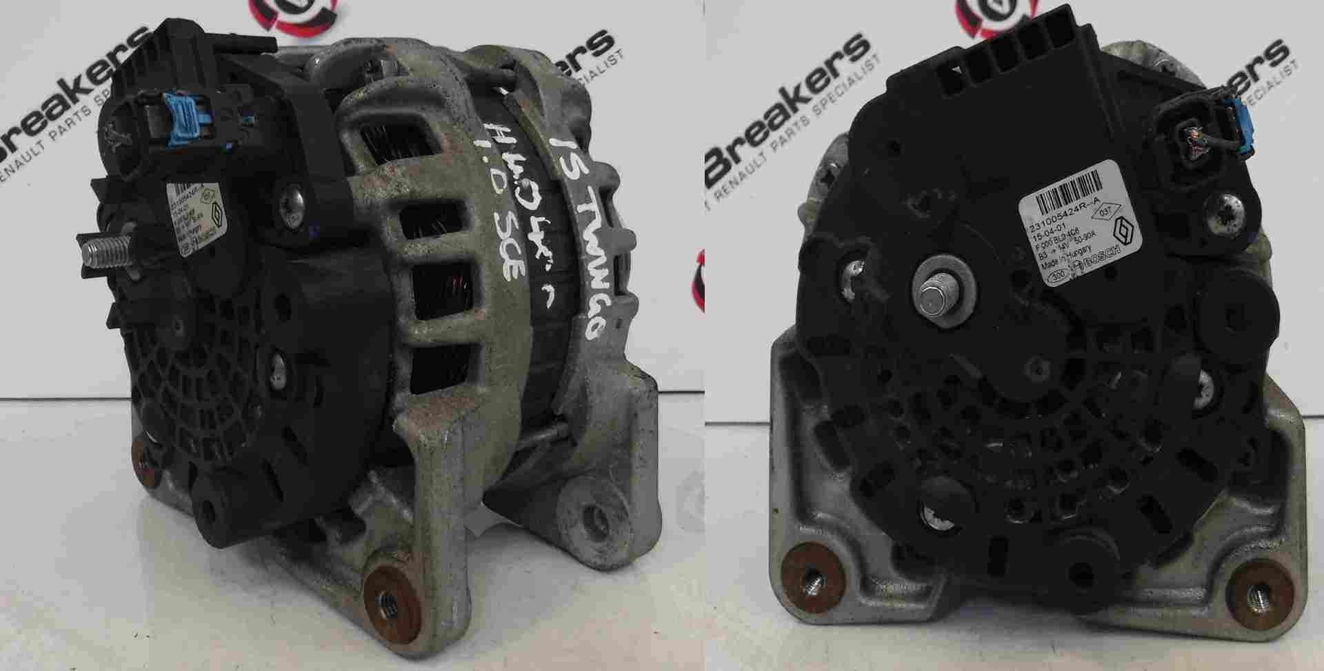 Renault Twingo 2014-2017 1.0 sCe Alternator 231005424R