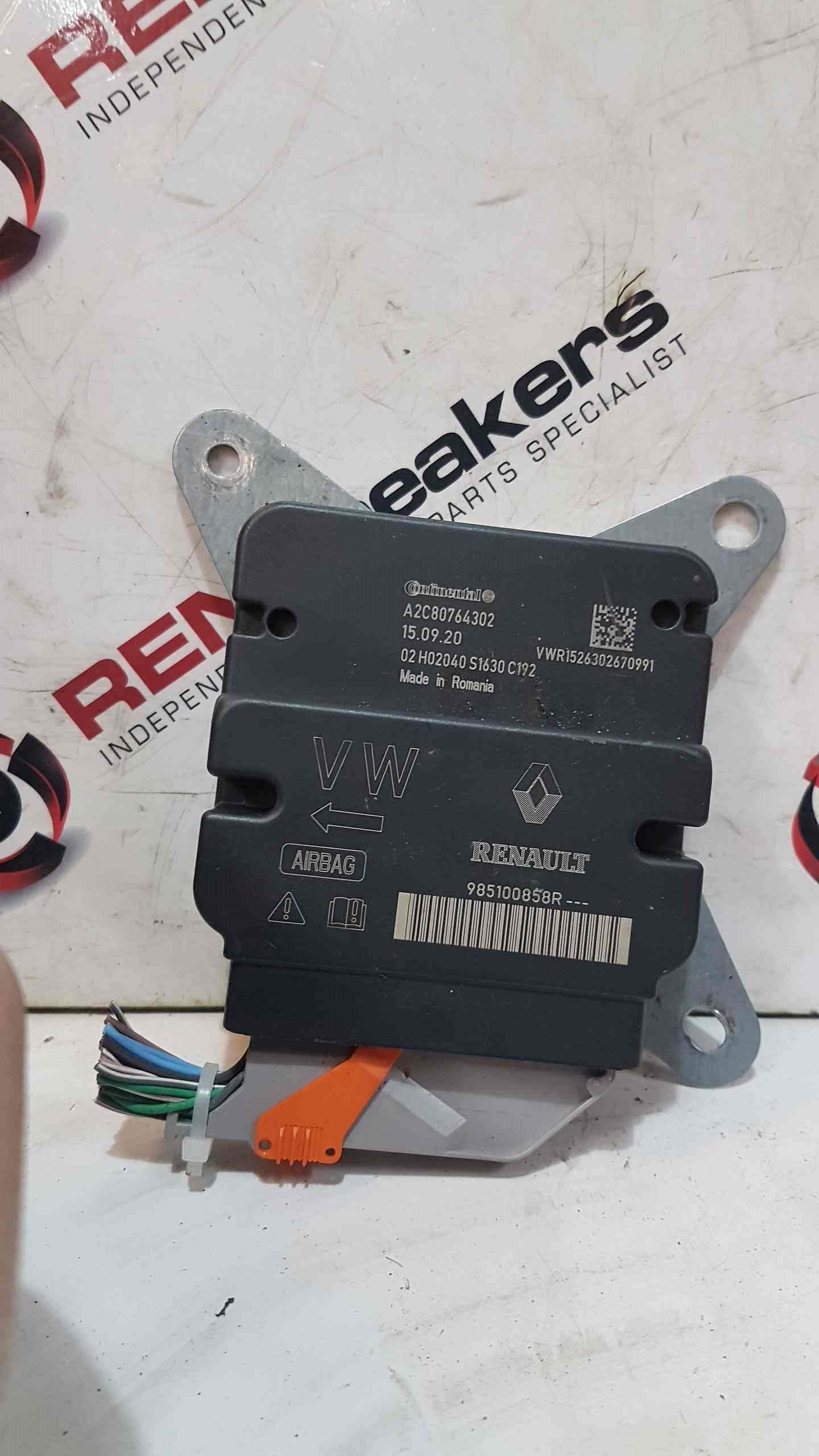 Renault Twingo 2014-2017 Airbag ECU Module Computer 985100858R