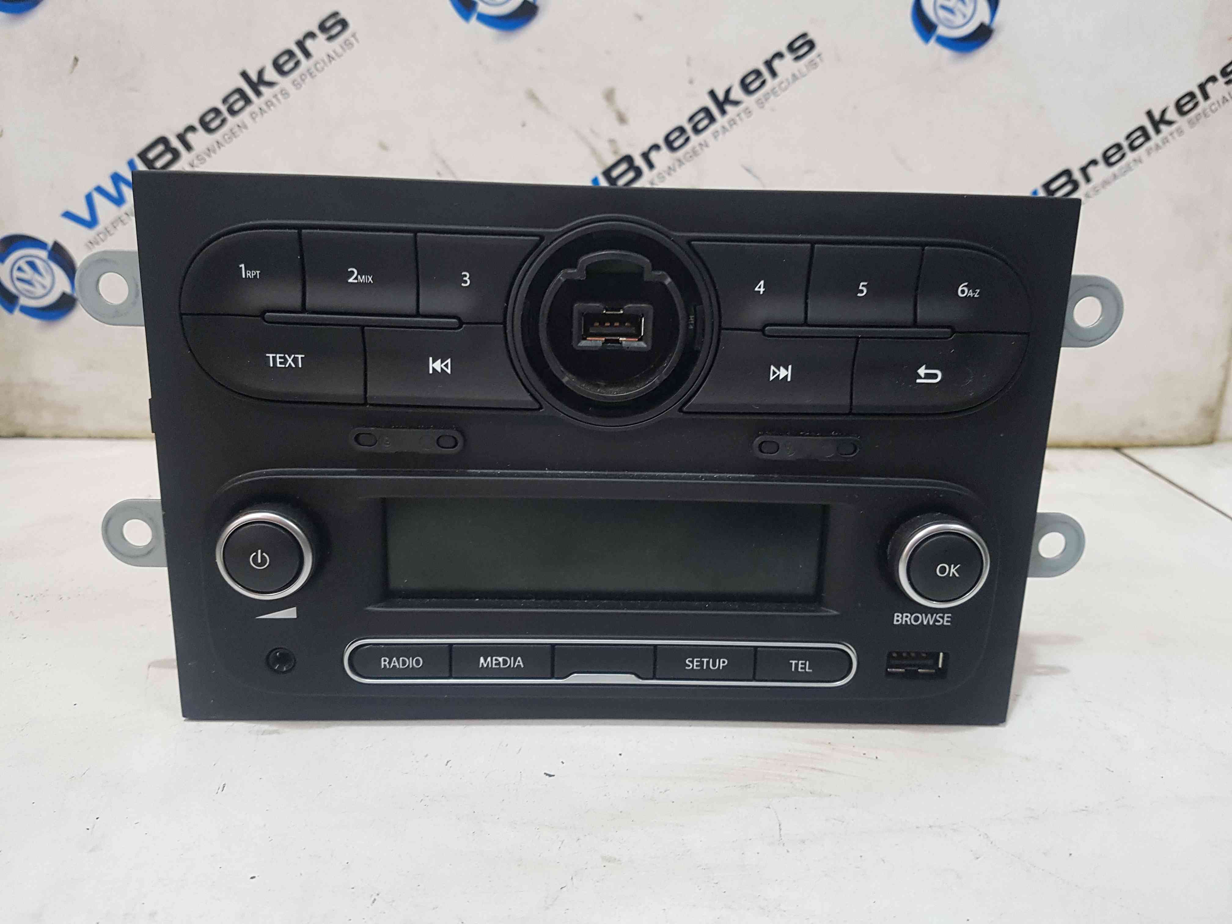 Renault Twingo 2014-2017 Cd Radio Unit With USB Aux 281150852r