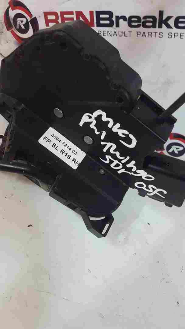 Thumb 3 Renault Twingo 2014-2017 Drivers OSF Front Door Lock Mechanism 5Dr 4064721403
