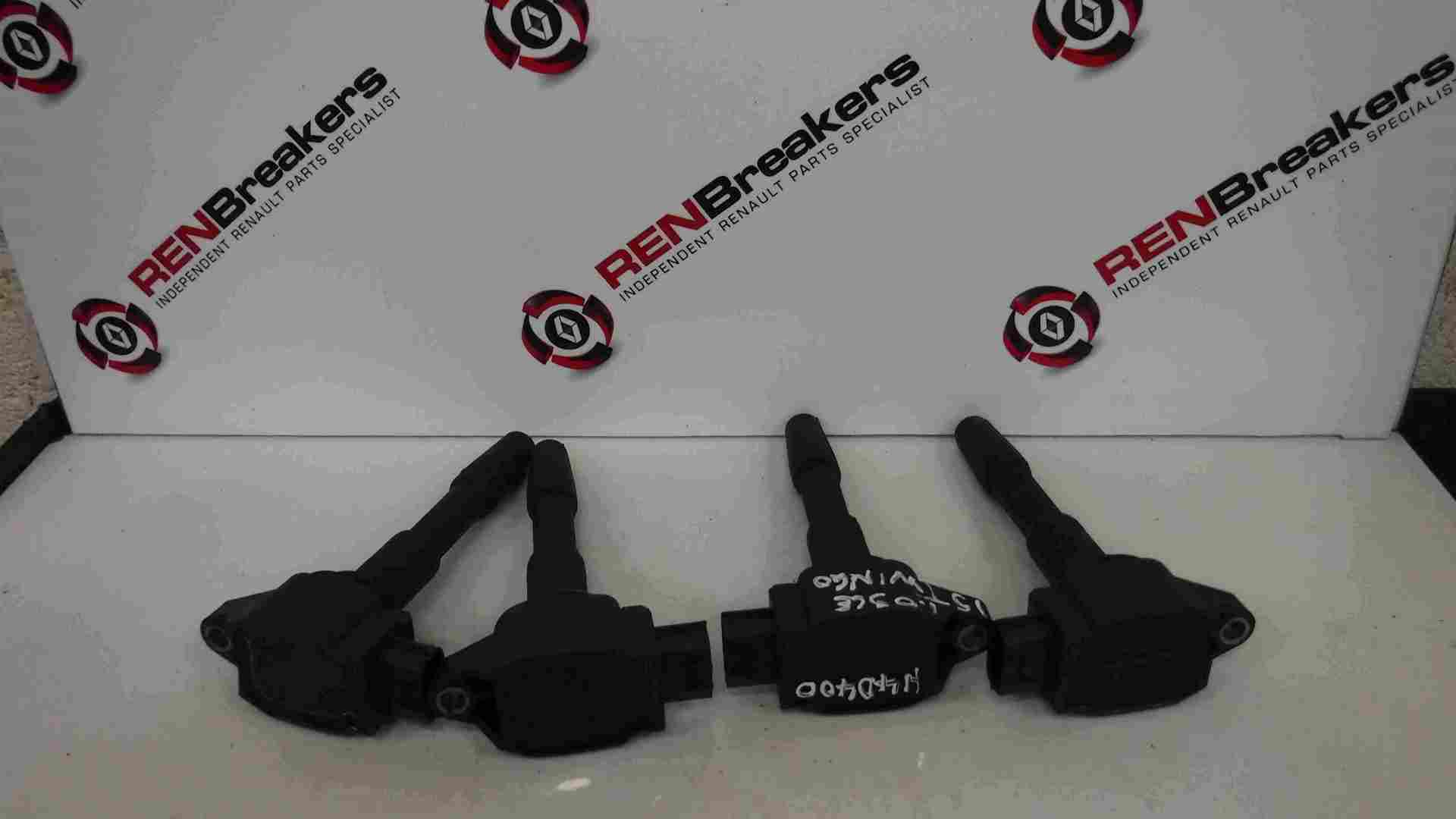 Renault Twingo 2014-2017 Ignition Coil Pencils X4 Set 224332428r