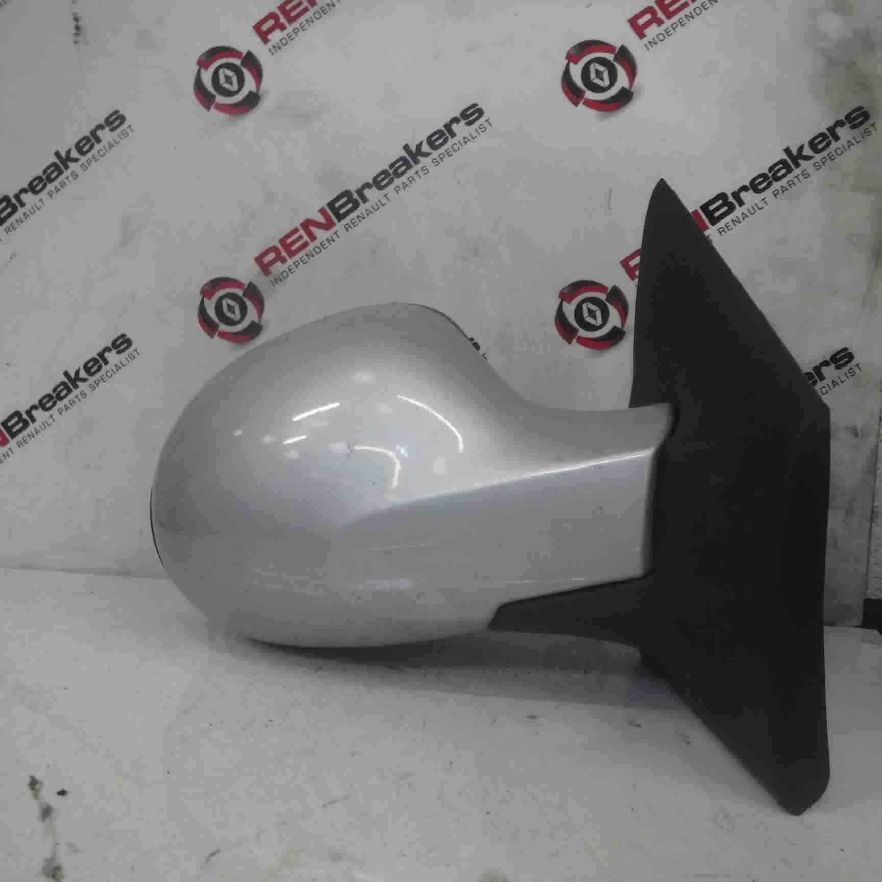 Renault Twingo GT 2007-2011 Drivers OS Wing Mirror Silver