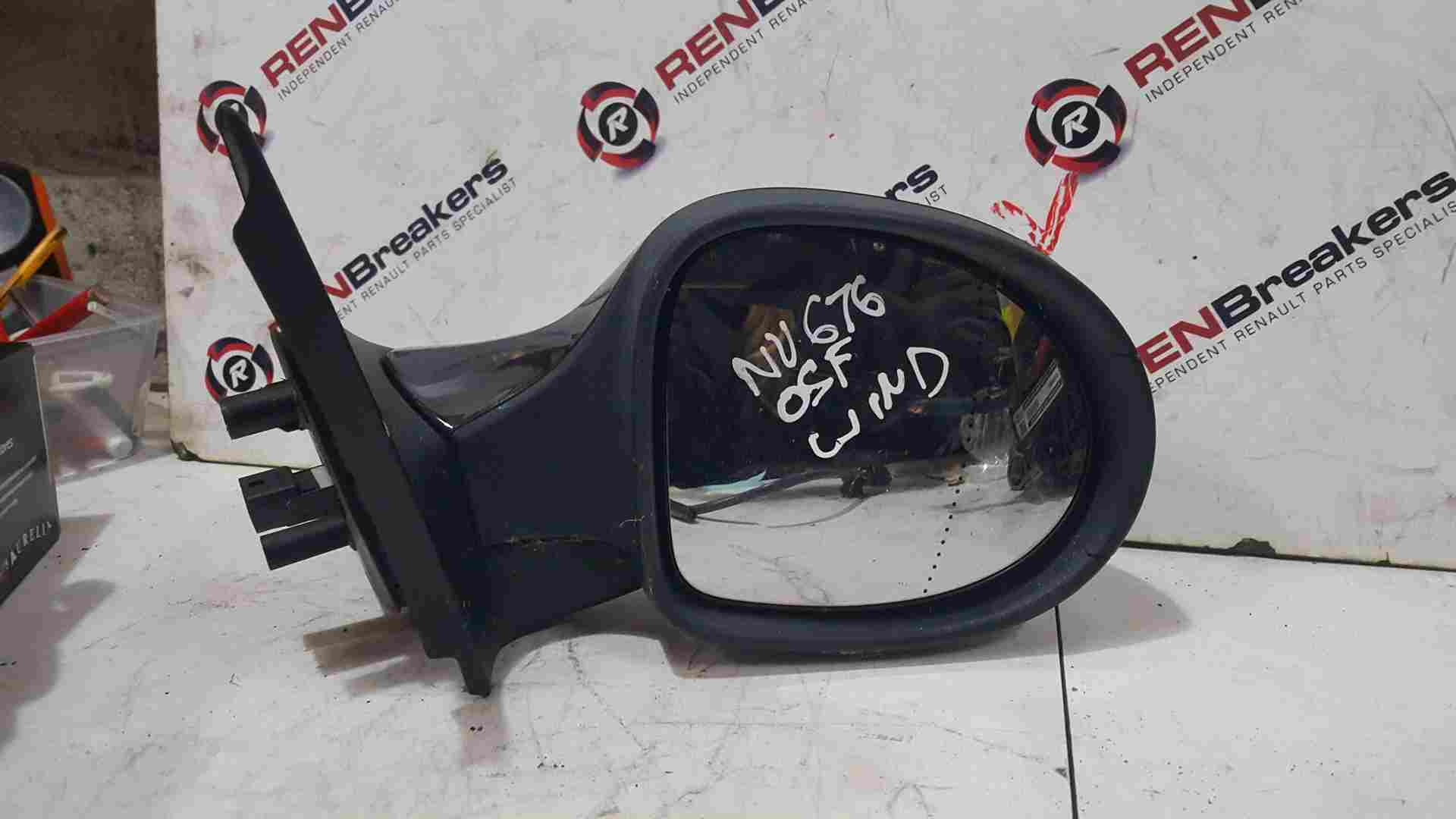 Thumb 2 Renault Wind 2010-2013 Driver Os Osf Wing Mirror Black 