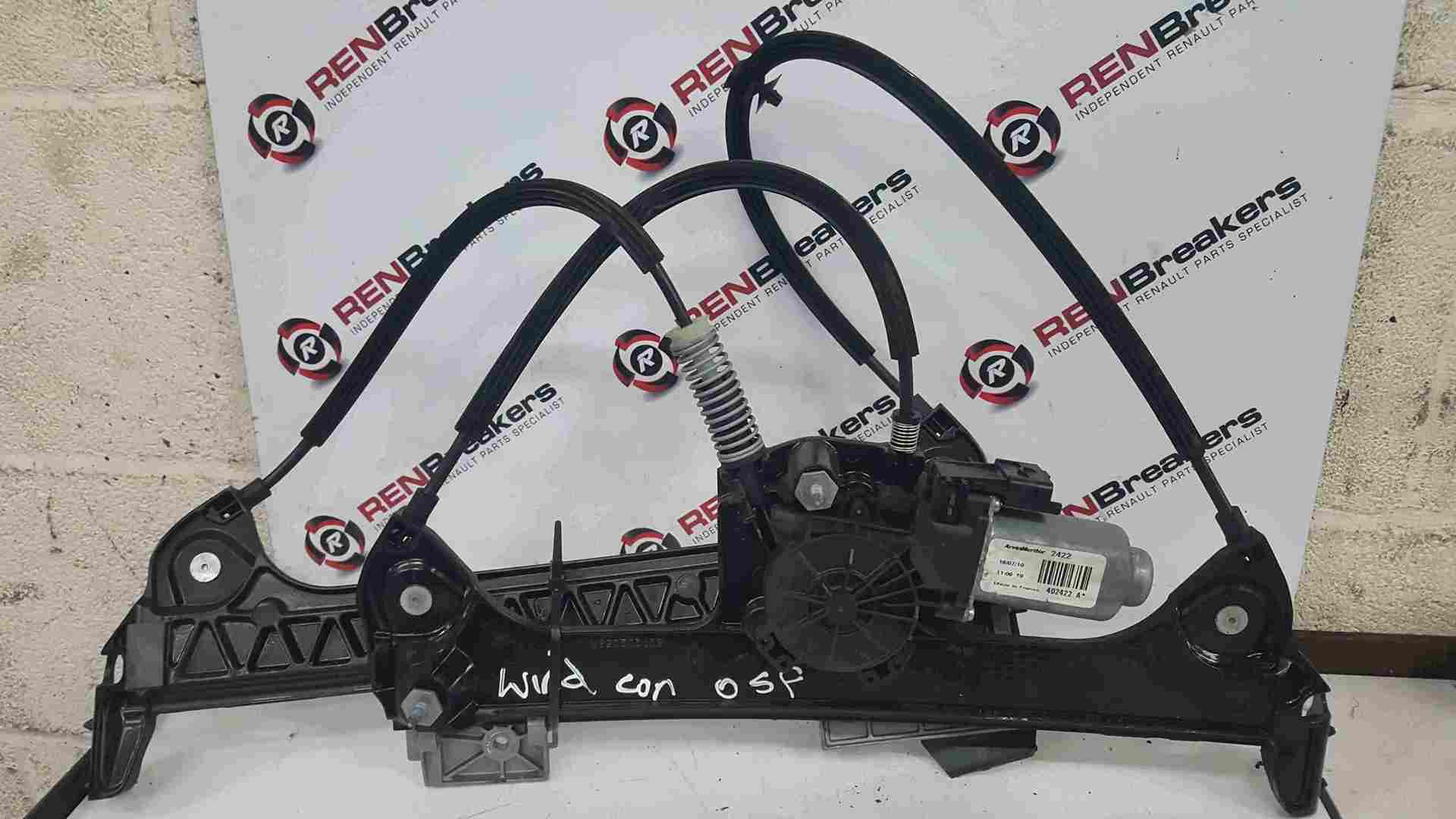 Thumb 2 Renault Wind 2010-2013 Drivers OSF Front Window Motor Regulator 807202058R
