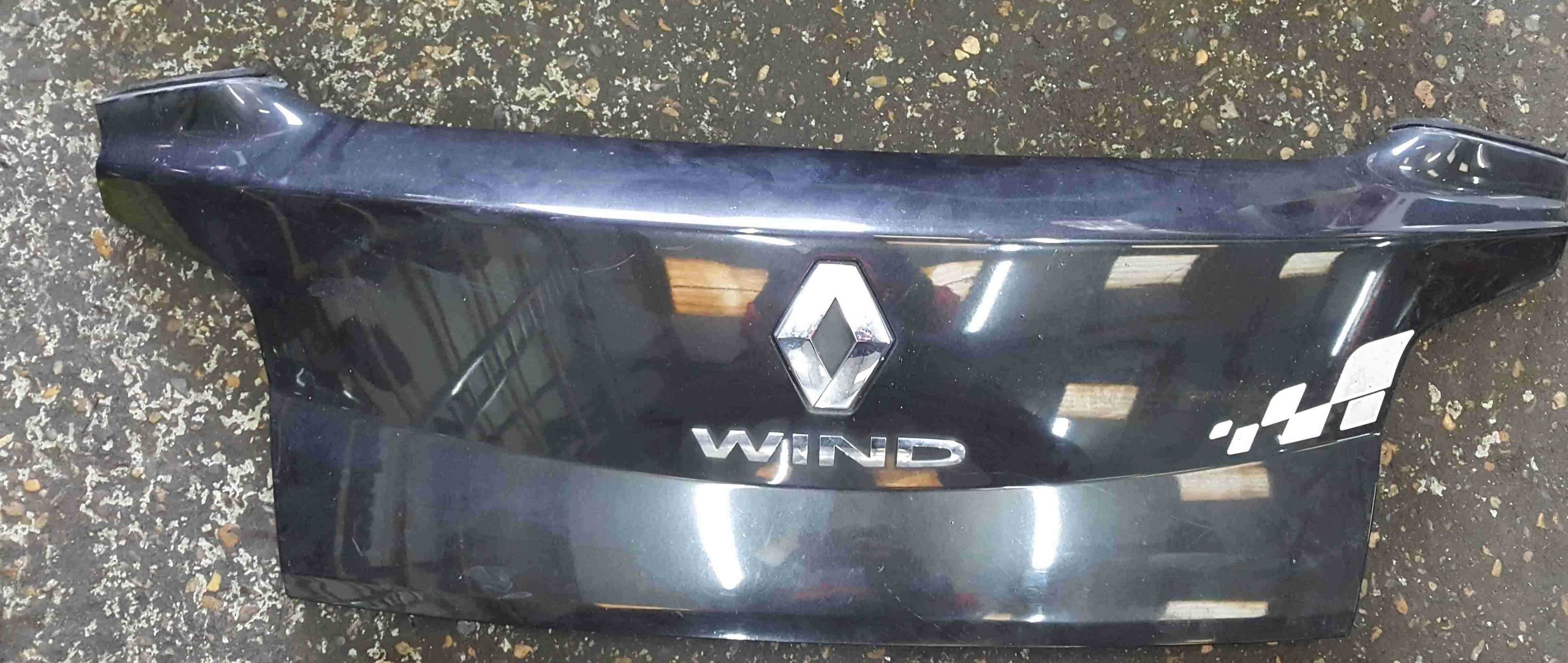 Renault Wind 2010-2013 Rear Tailgate Boot Black 676