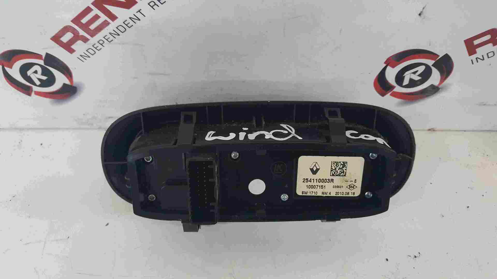 Renault Wind 2010-2013 Sunroof Switch Open Close Panel 254110003R